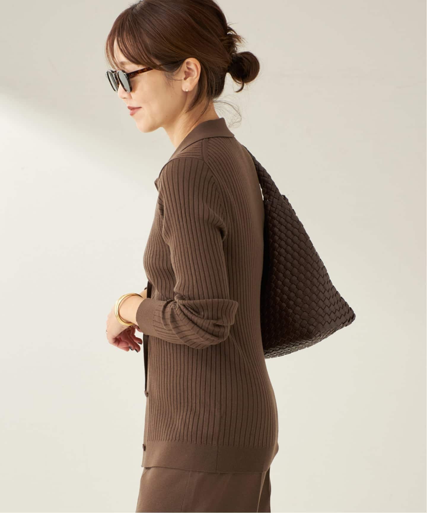 【plage】Collar Wide Rib カーディガン plage カーディガン Collar Wide Rib レディース : ZOZOTOWN Yahoo!店