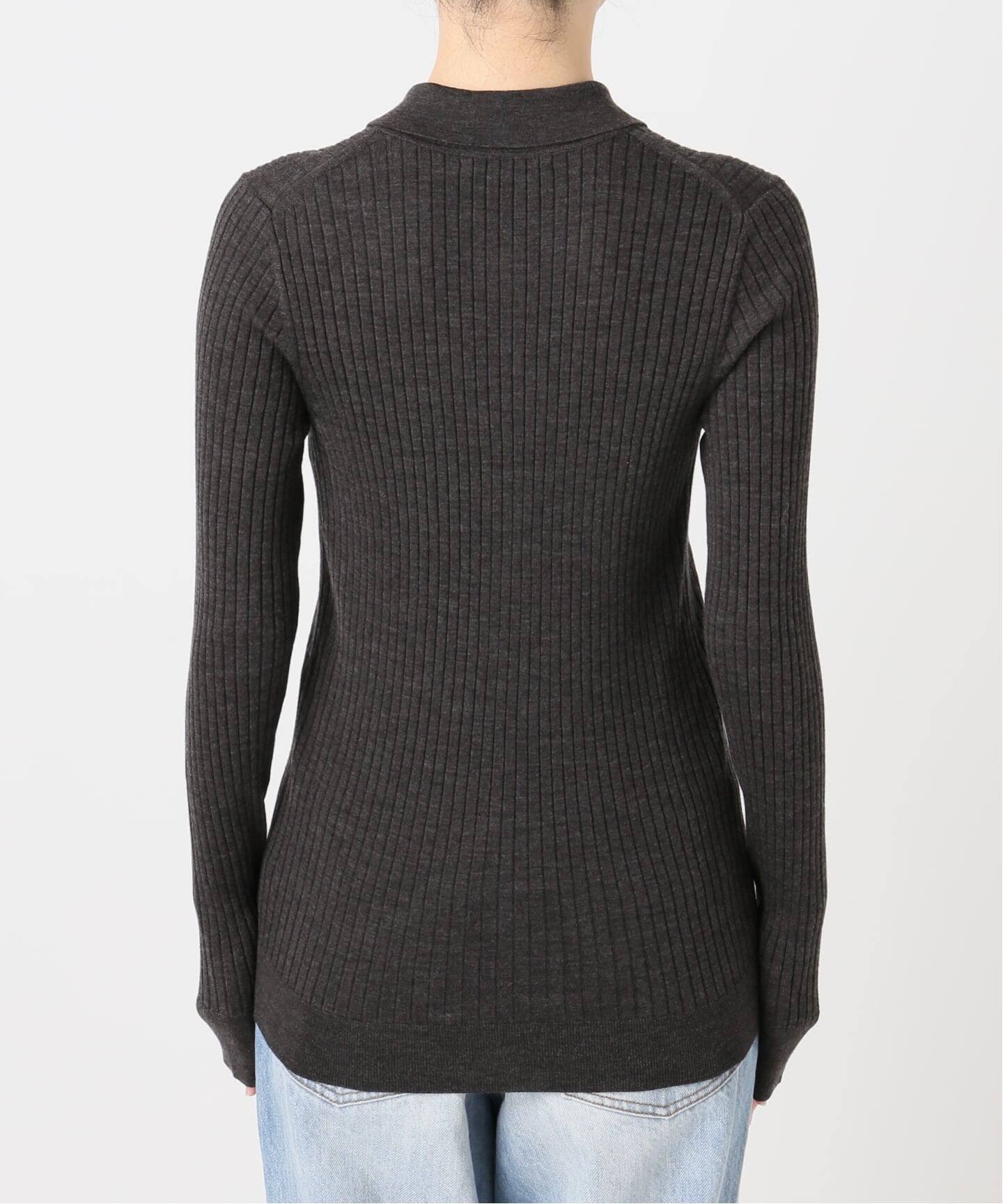 【plage】Collar Wide Rib カーディガン plage カーディガン Collar Wide Rib レディース : ZOZOTOWN Yahoo!店