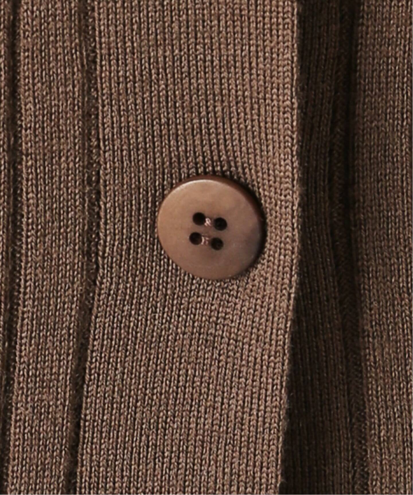 Collar Wide Rib カーディガン（カーディガン）｜Plage（プラージュ