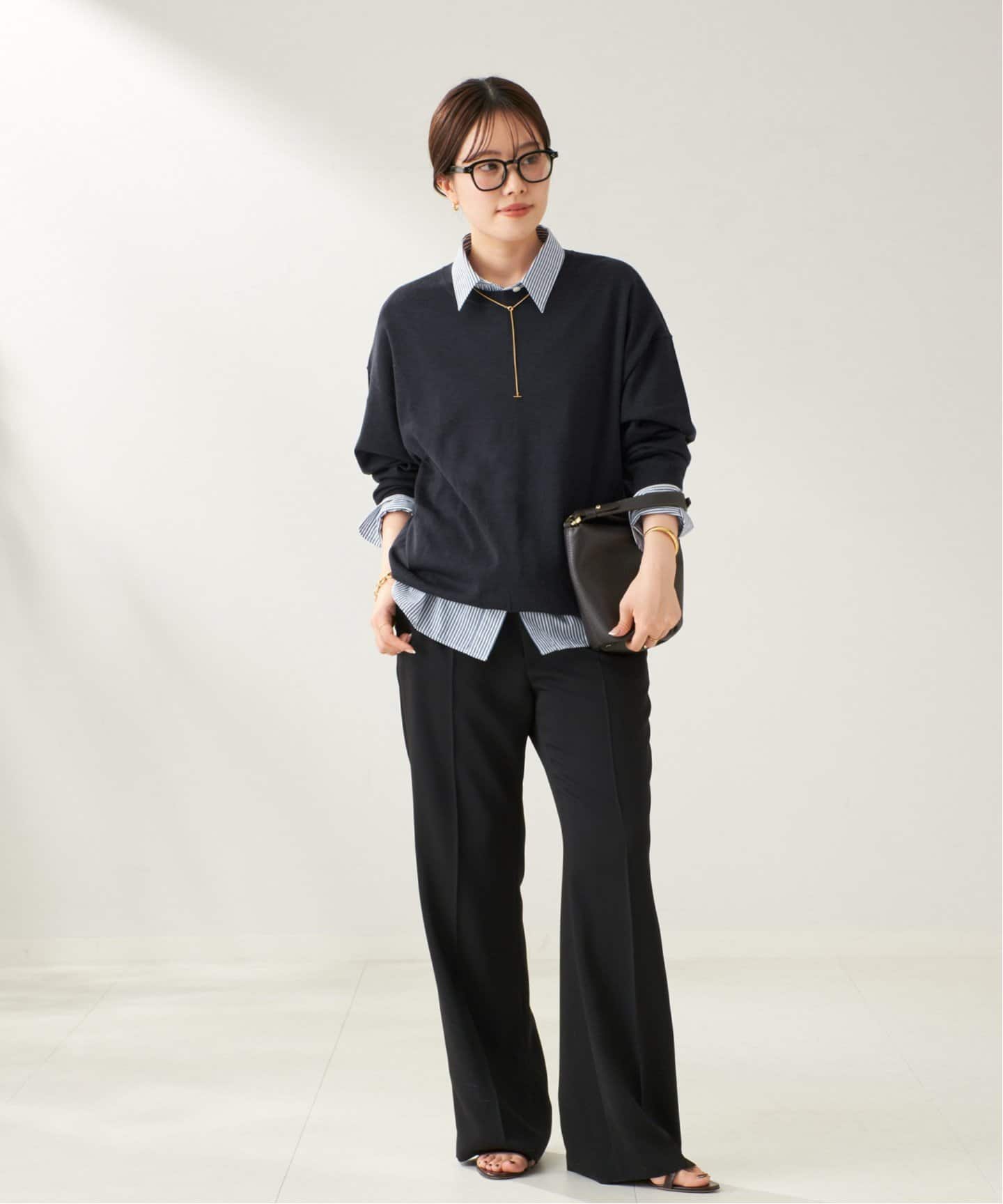 極美品✨プラージュ　25ss Nuance Knit プルオーバー　ベージュF Nuance Knit プルオーバー（ニット／セーター）｜Plage
