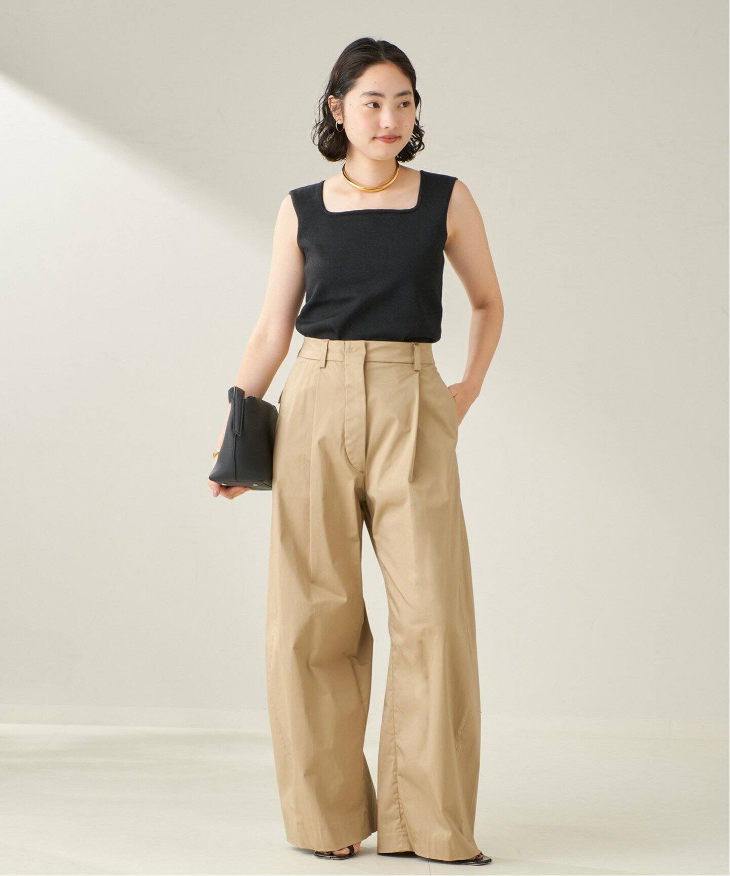 Paper Mix Sleeveless ニット（ニット／セーター）｜Plage（プラージュ