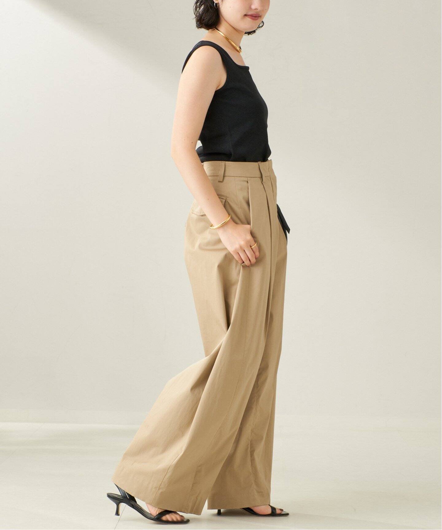 Paper Mix Sleeveless ニット（ニット／セーター）｜Plage