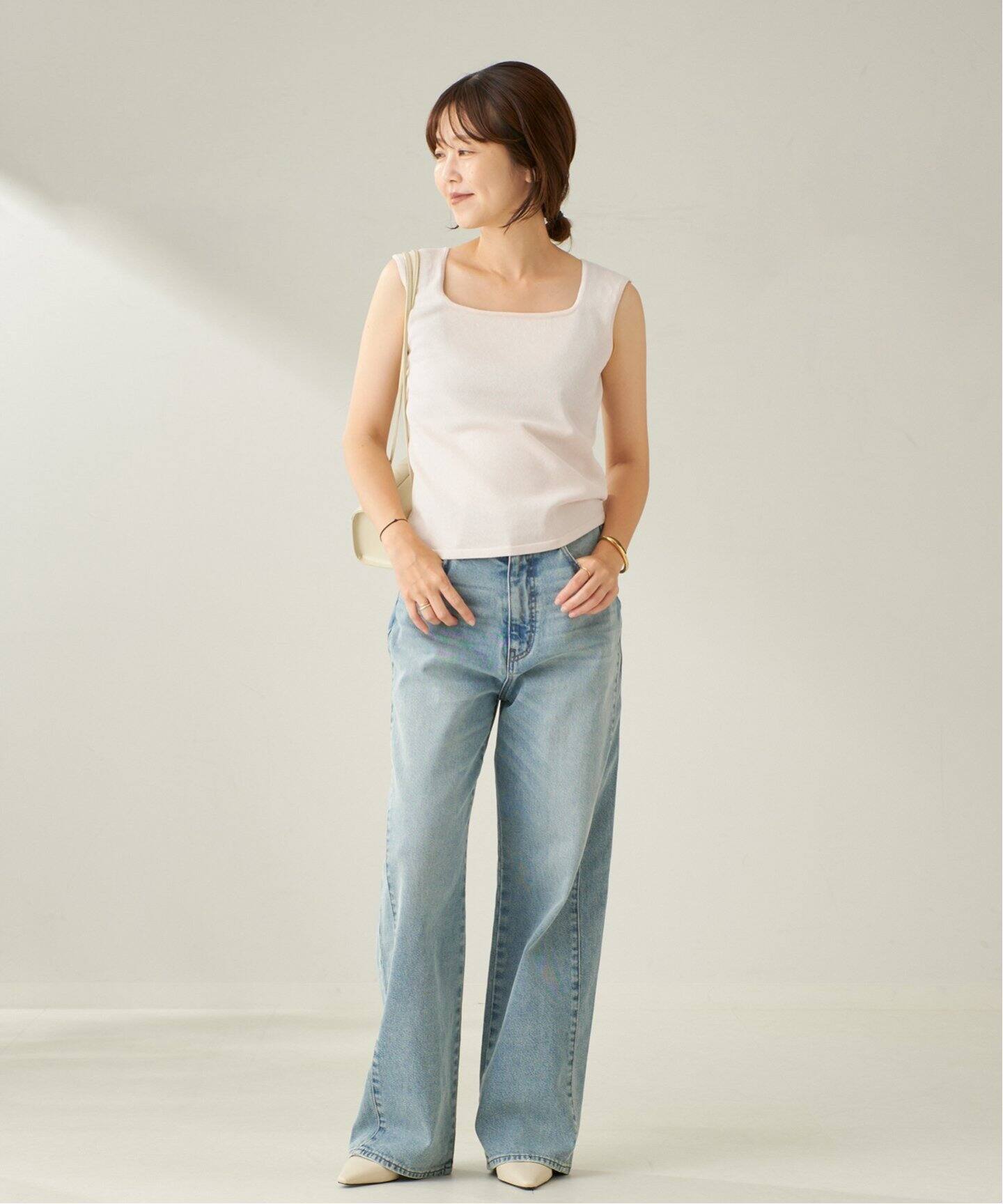 Paper Mix Sleeveless ニット（ニット／セーター）｜Plage（プラージュ