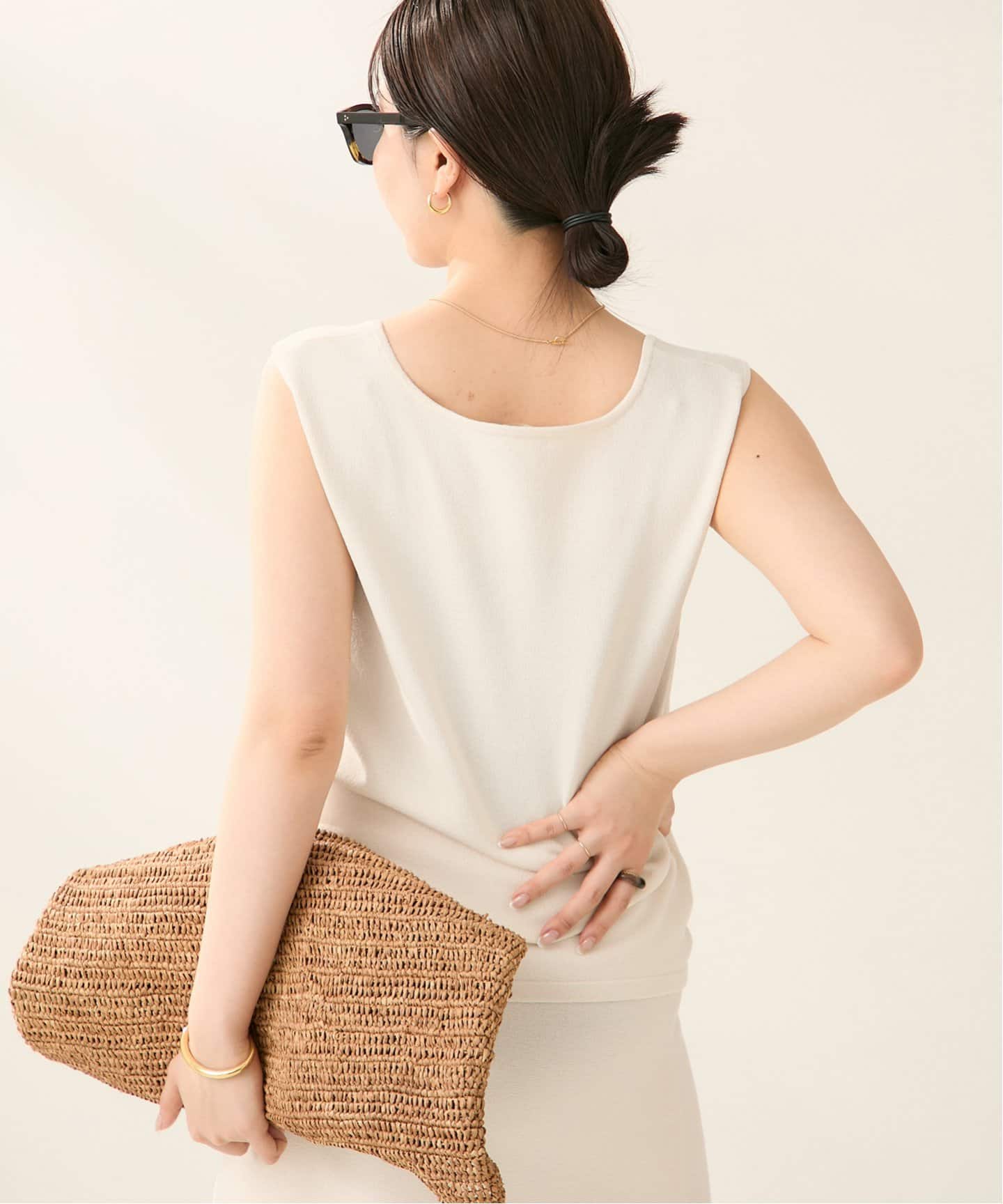 Paper Mix Sleeveless ニット（ニット／セーター）｜Plage（プラージュ