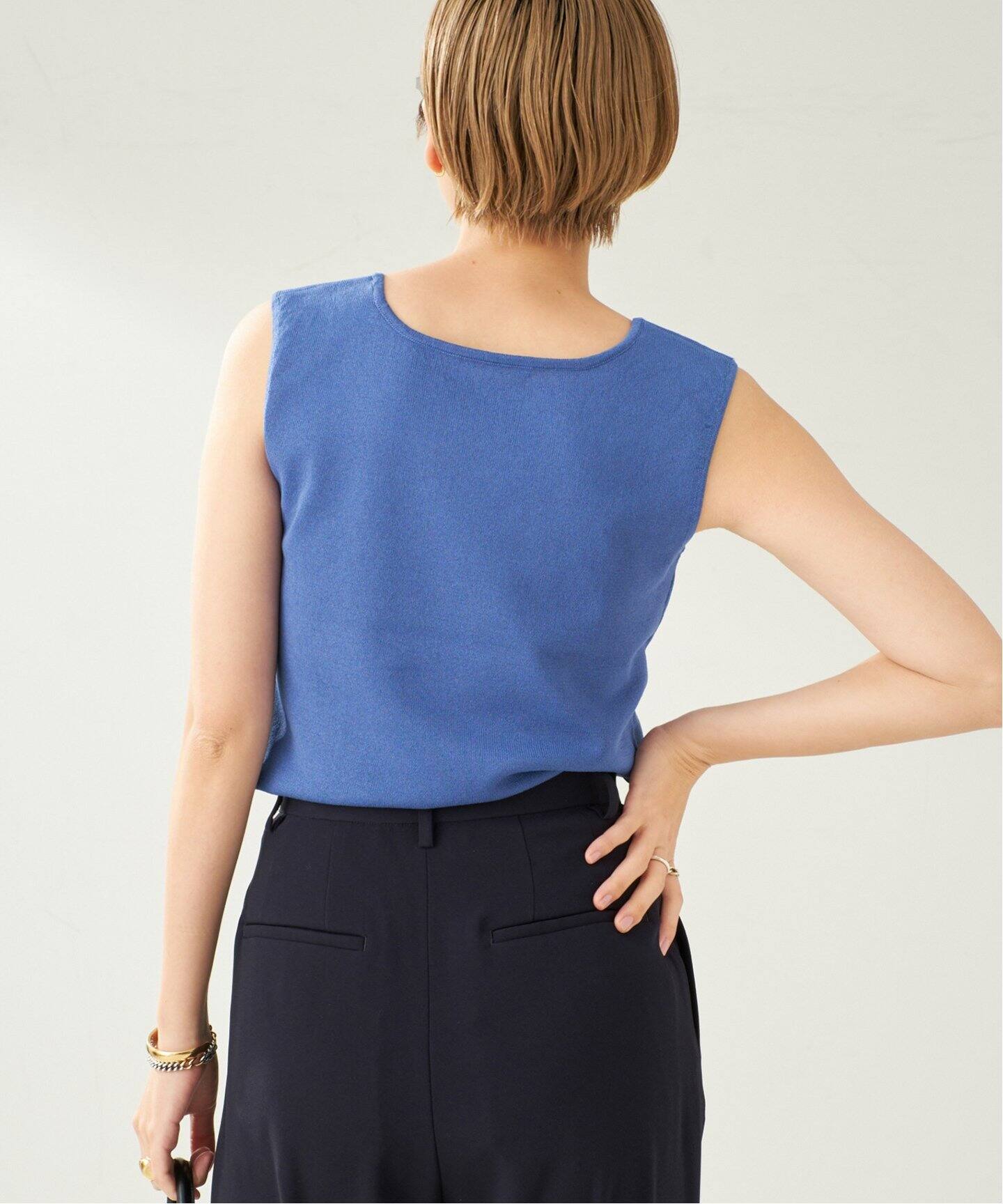 Paper Mix Sleeveless ニット（ニット／セーター）｜Plage（プラージュ