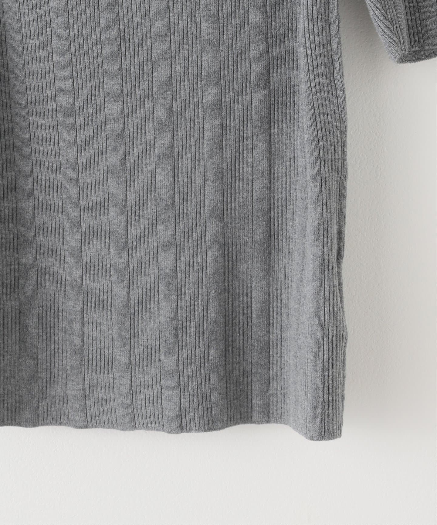 Short Sleeves Rib ニット（ニット／セーター）｜Plage