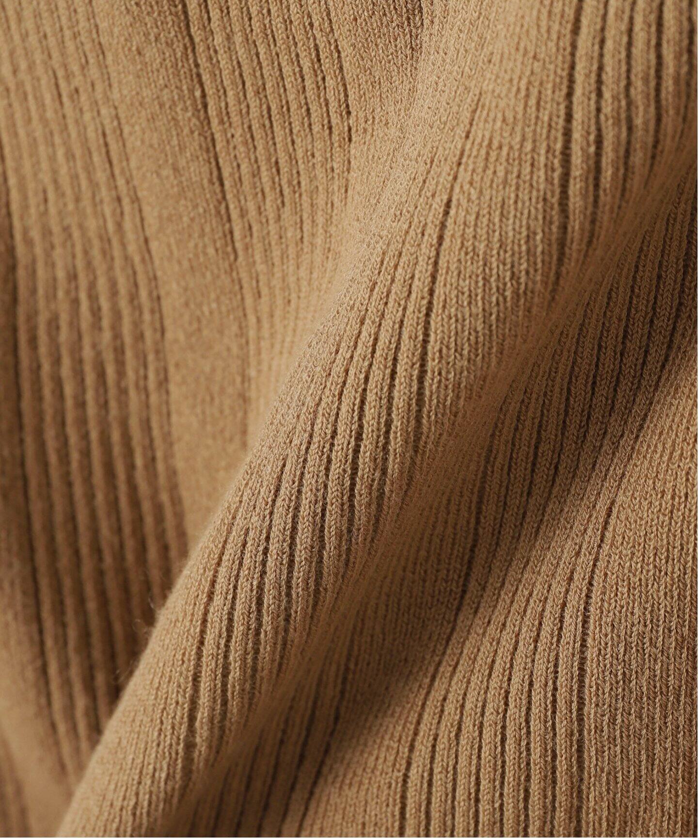 プラージュ ニットトップス Short Sleeves Rib ニット（ニット／セーター）｜Plage