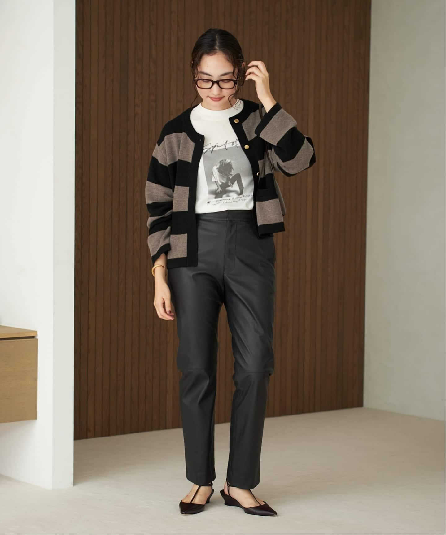 Metal Button ニットジャケット（カーディガン）｜Plage