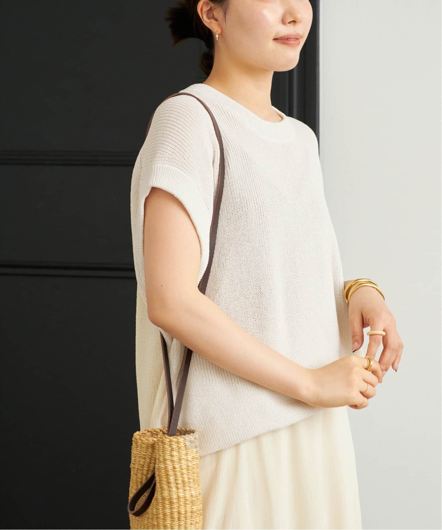 Washable Washi Mix ニット（ニット／セーター）｜Plage