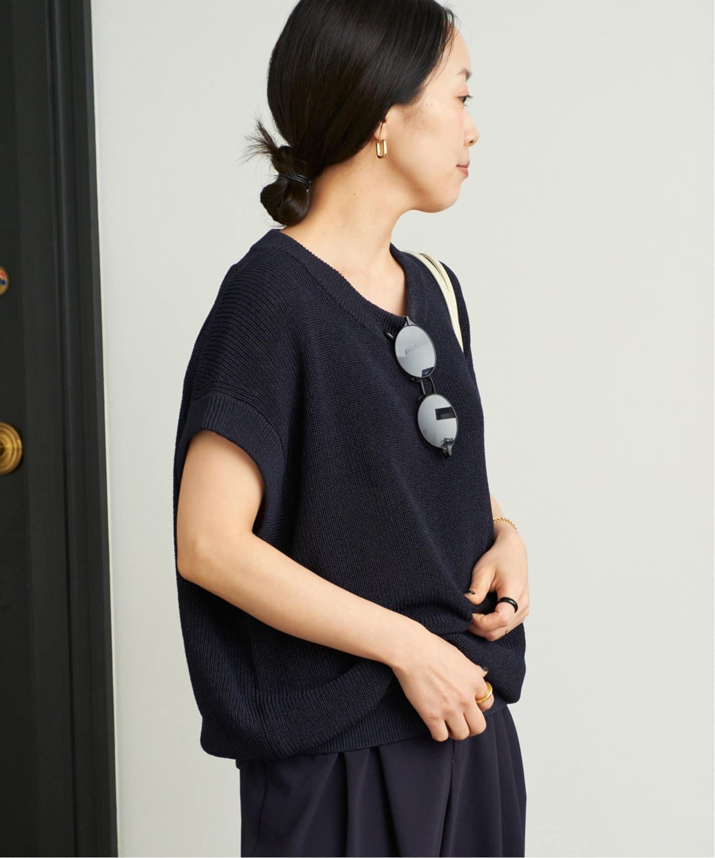 Washable Washi Mix ニット（ニット／セーター）｜Plage