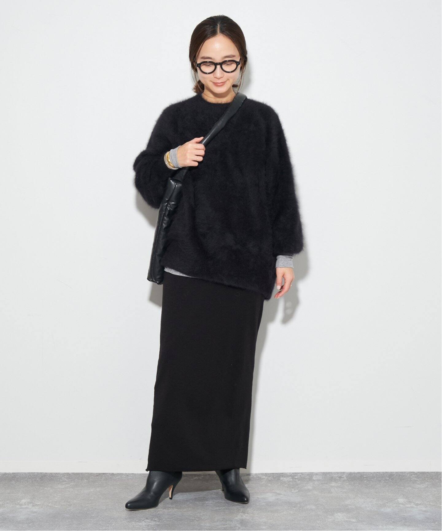 WEB限定追加》Furボリュームソデプルオーバー（ニット／セーター  