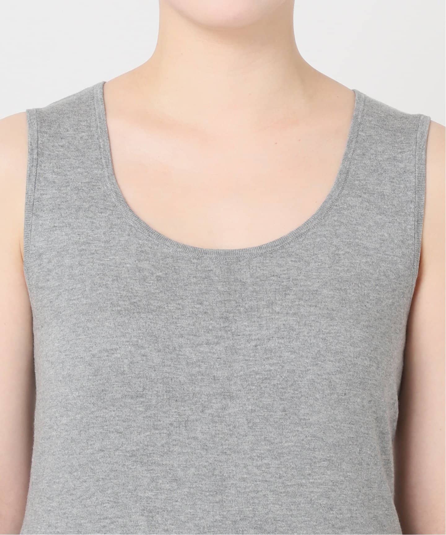 新品タグ付Plage Cotton Linen Sheer タンクトップ　グレー 新品タグ付Plage Cotton Linen Sheer タンクトップ グレー - メルカリ