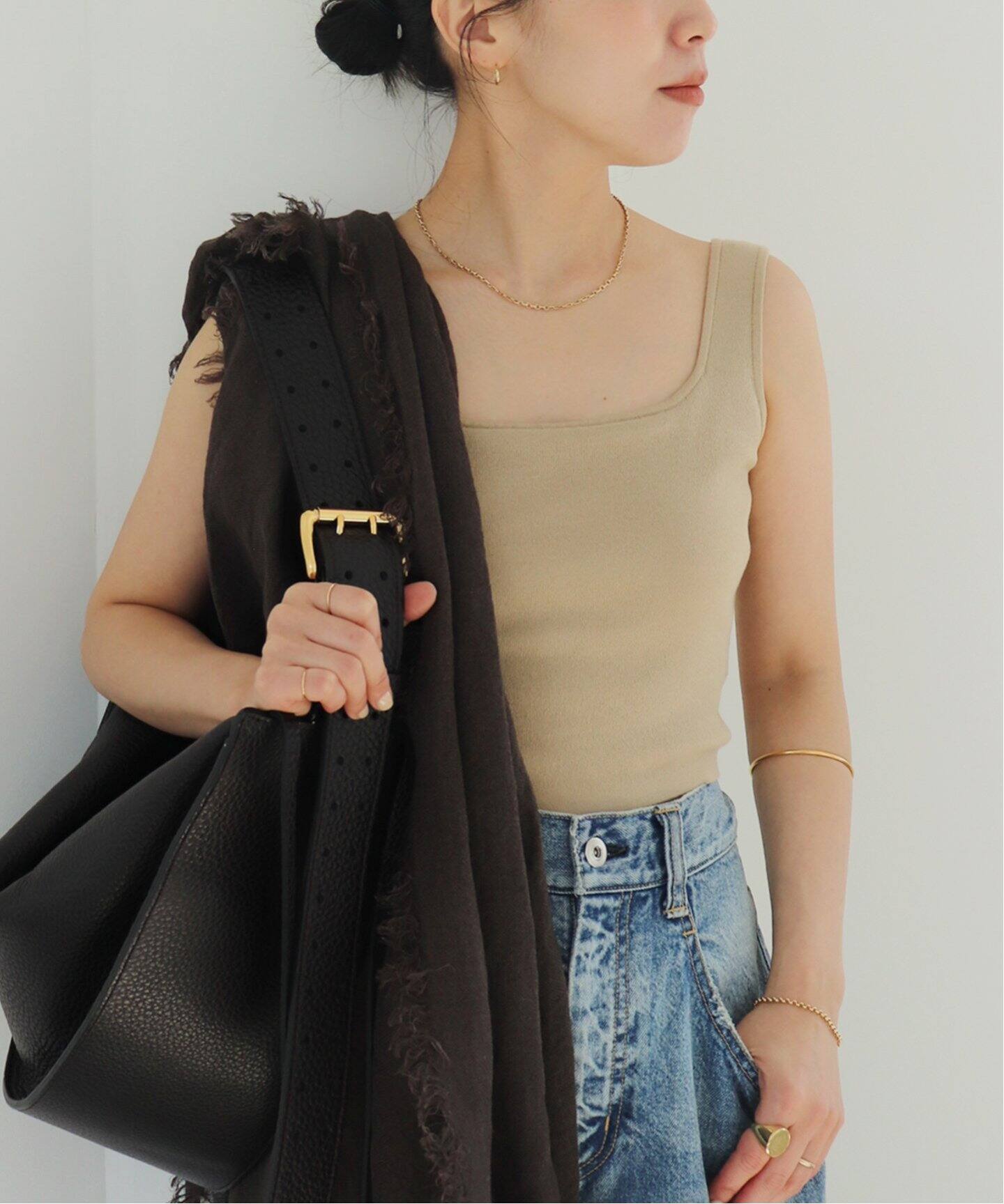 トップス Plage Knit Bra Top 追加》Knit Bra Top（カップ付きインナー）｜Plage（プラージュ