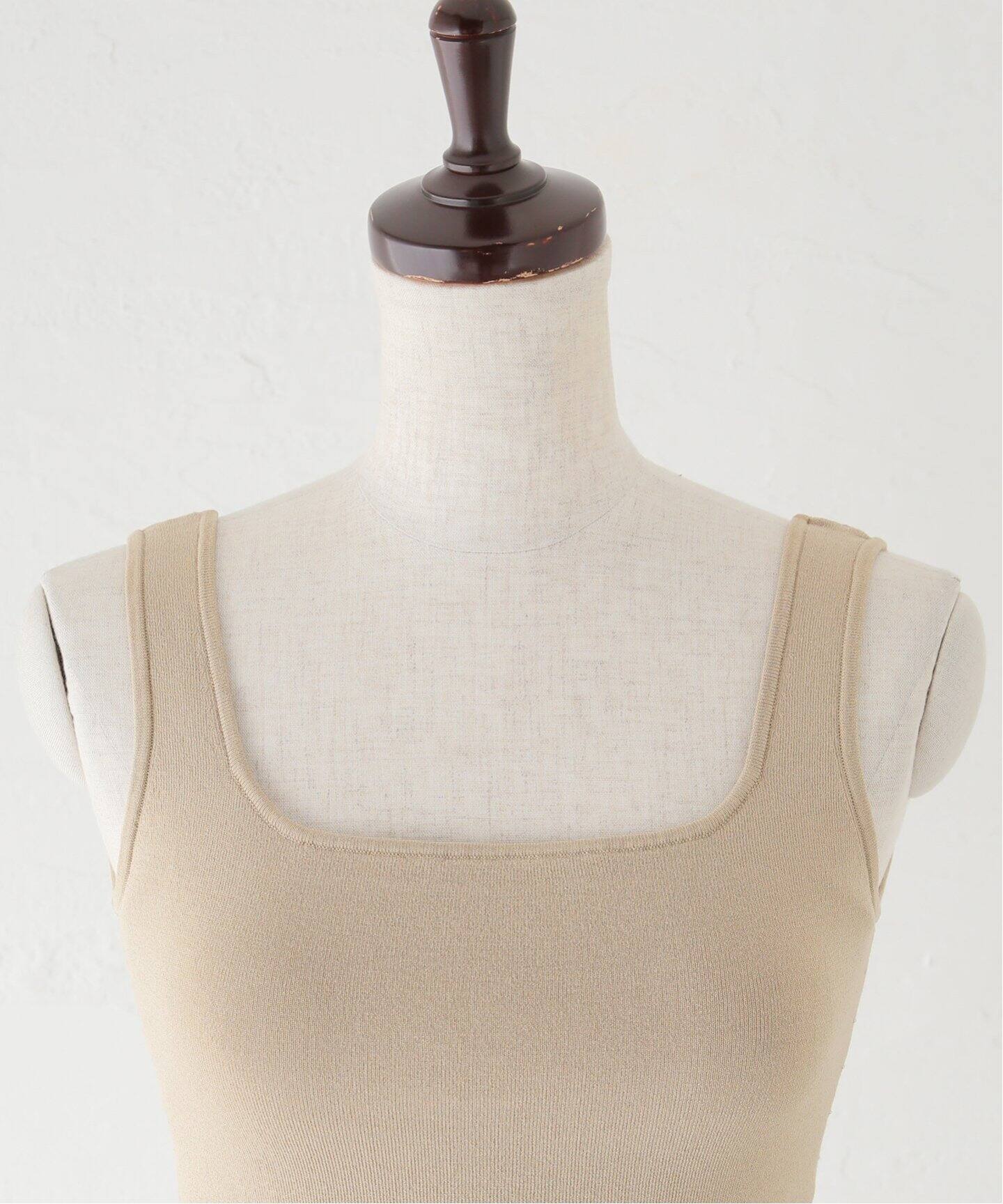 追加》Knit Bra Top（カップ付きインナー）｜Plage（プラージュ