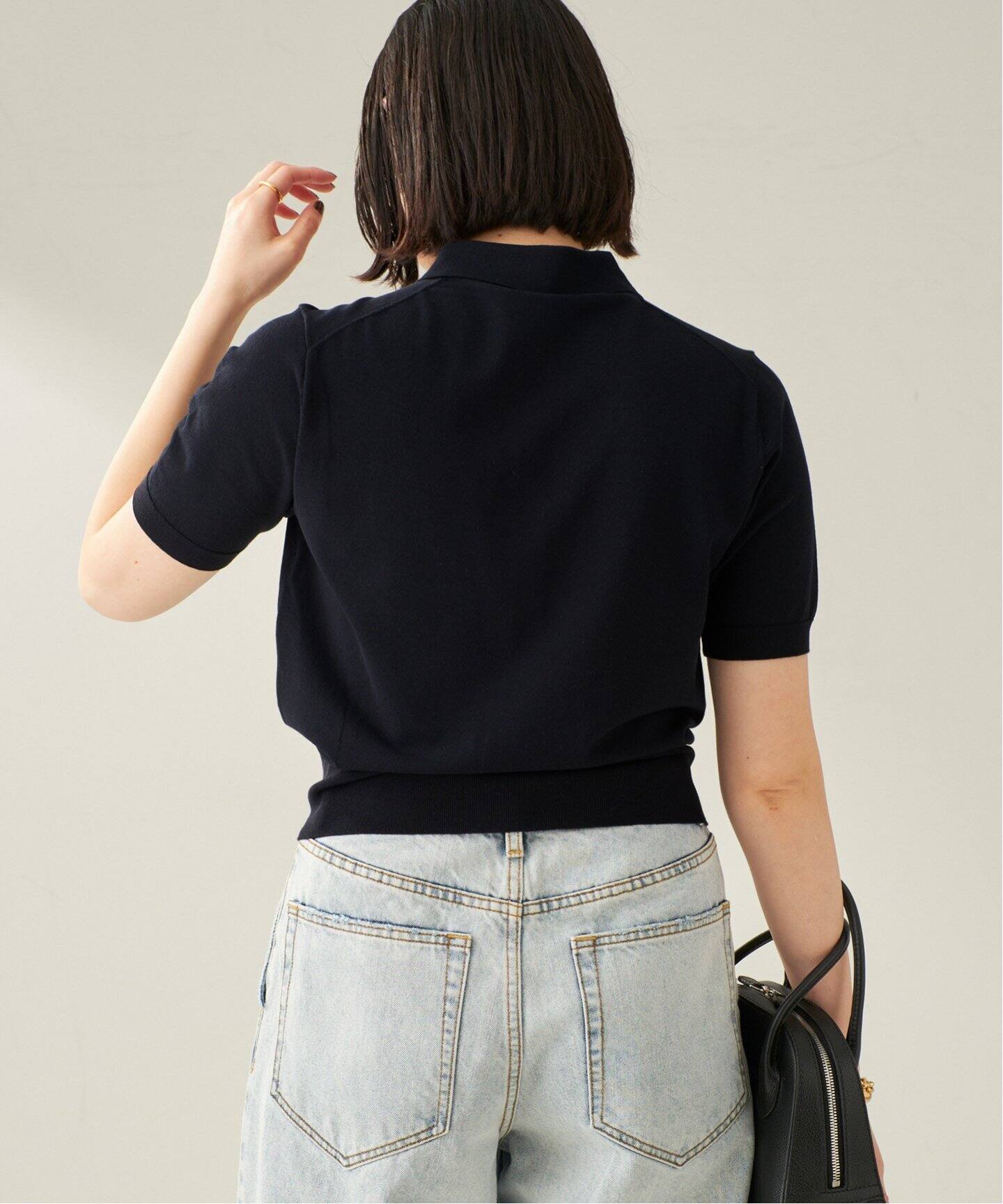 Dry Feeling Collar ニット（ニット／セーター）｜Plage（プラージュ