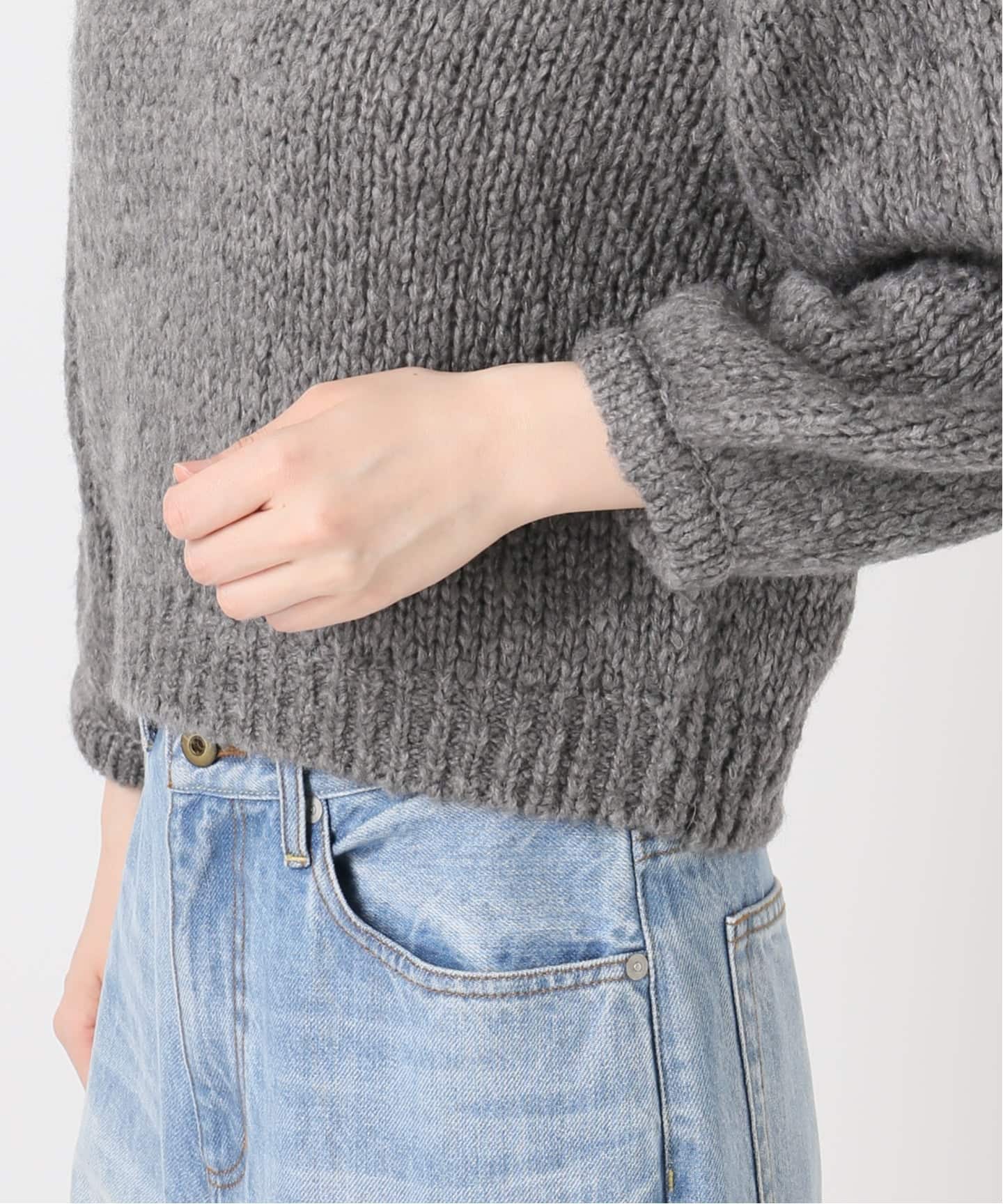 プラージュ　fluffy half ニット　新品 plage ニット セーター Fluffy half レディース : ZOZOTOWN