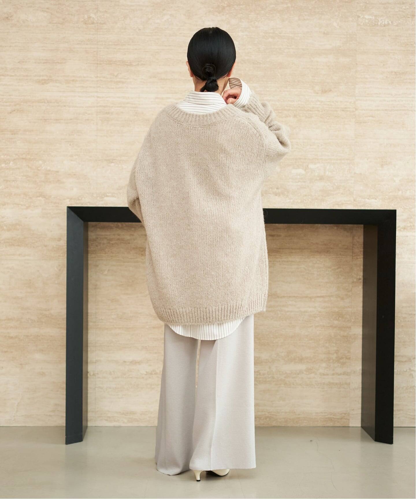 Alpaca mix slit ニット（ニット／セーター）｜Plage（プラージュ）の