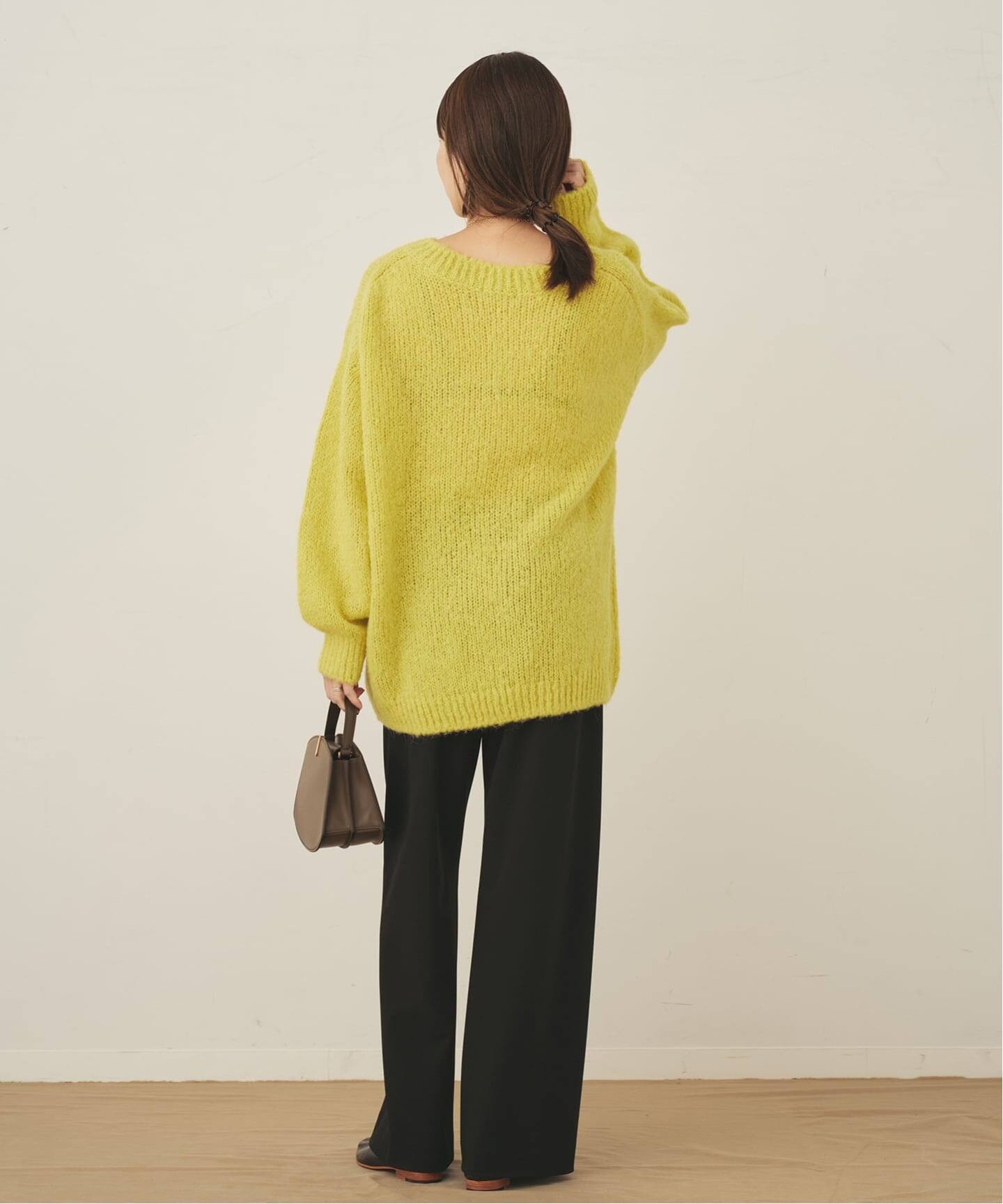Alpaca mix slit ニット(ニット/セーター)|Plage(プラージュ)の Alpaca mix slit ニット(ニット/セーター)|Plage(プラージュ)の