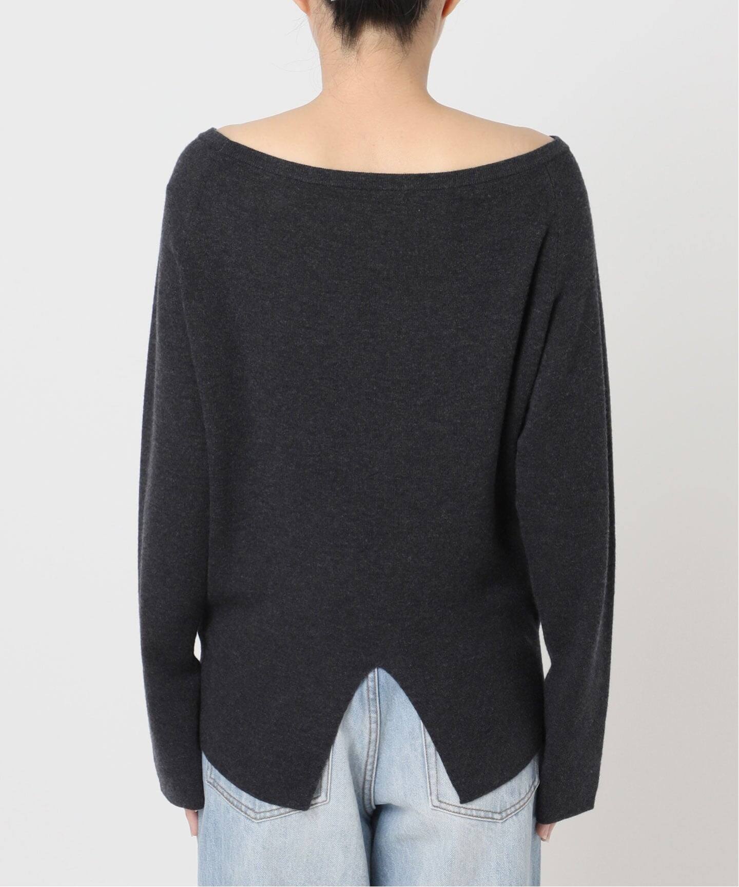 追加予約》Off shoulder slit ニット 2（ニット／セーター）｜Plage