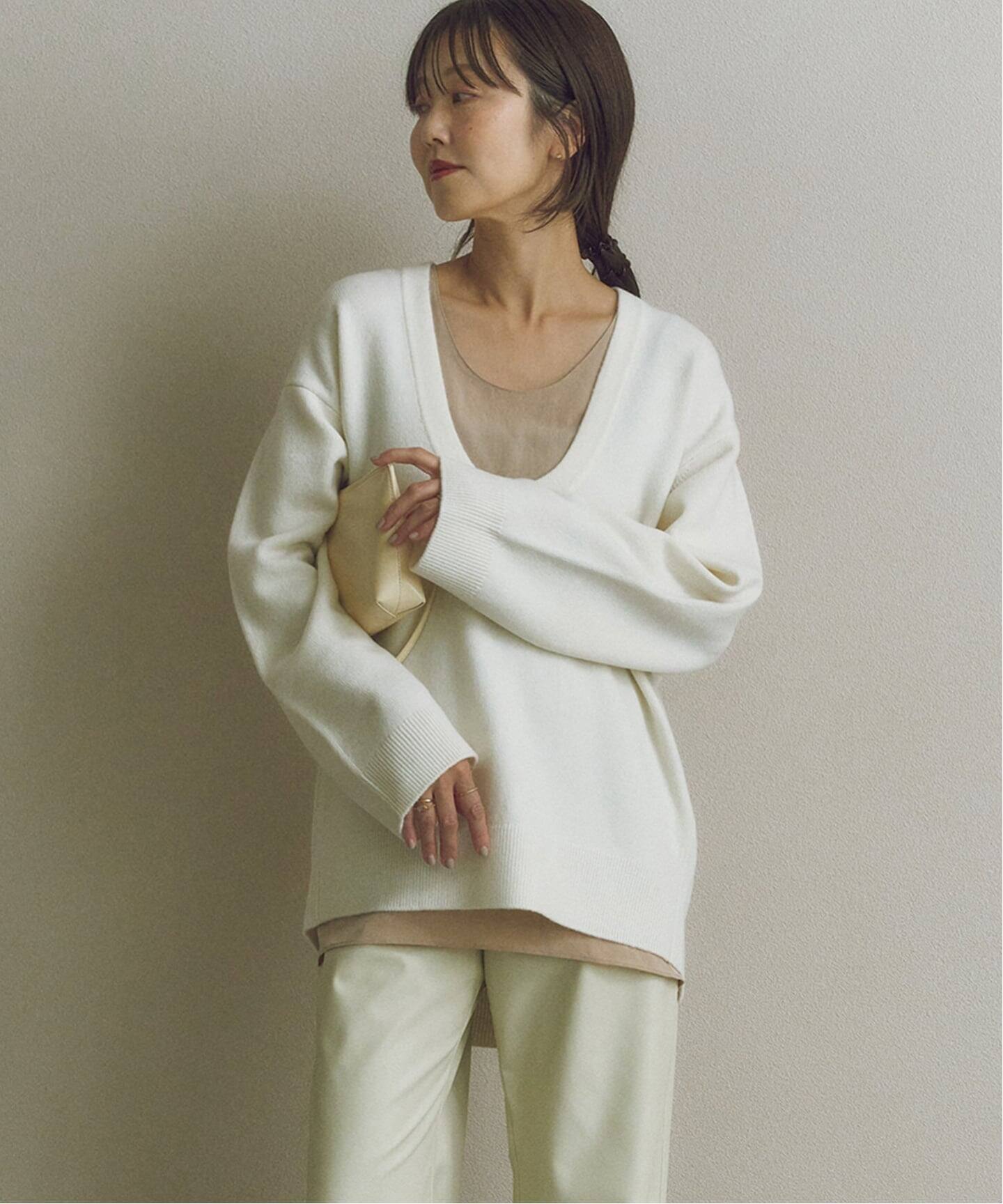 plage MY Uneck ニット MY_Uneck ニット（ニット／セーター）｜Plage（プラージュ）の通販