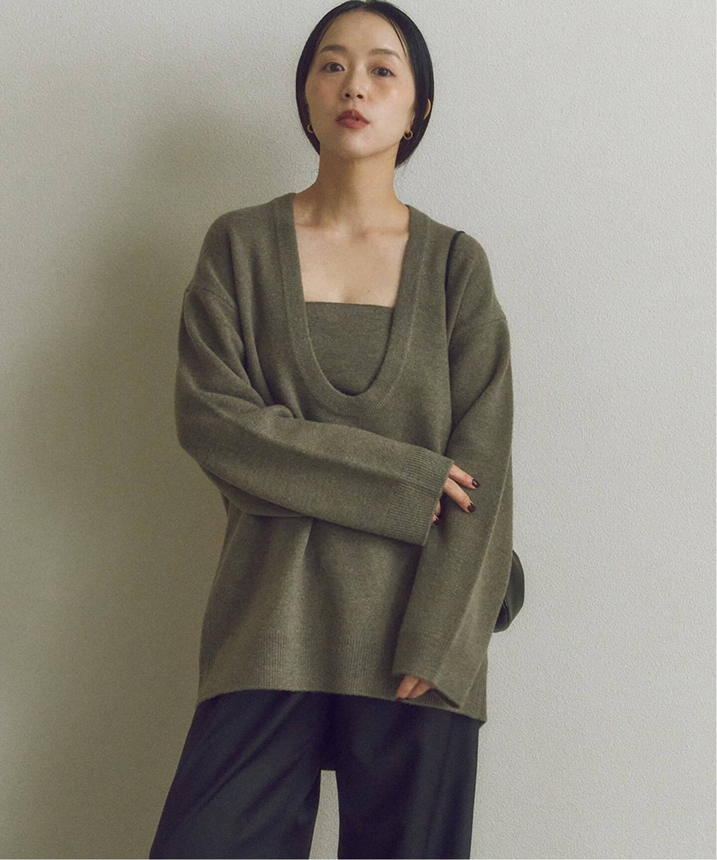 plage MY Uneck ニット MY_Uneck ニット（ニット／セーター）｜Plage（プラージュ）の通販