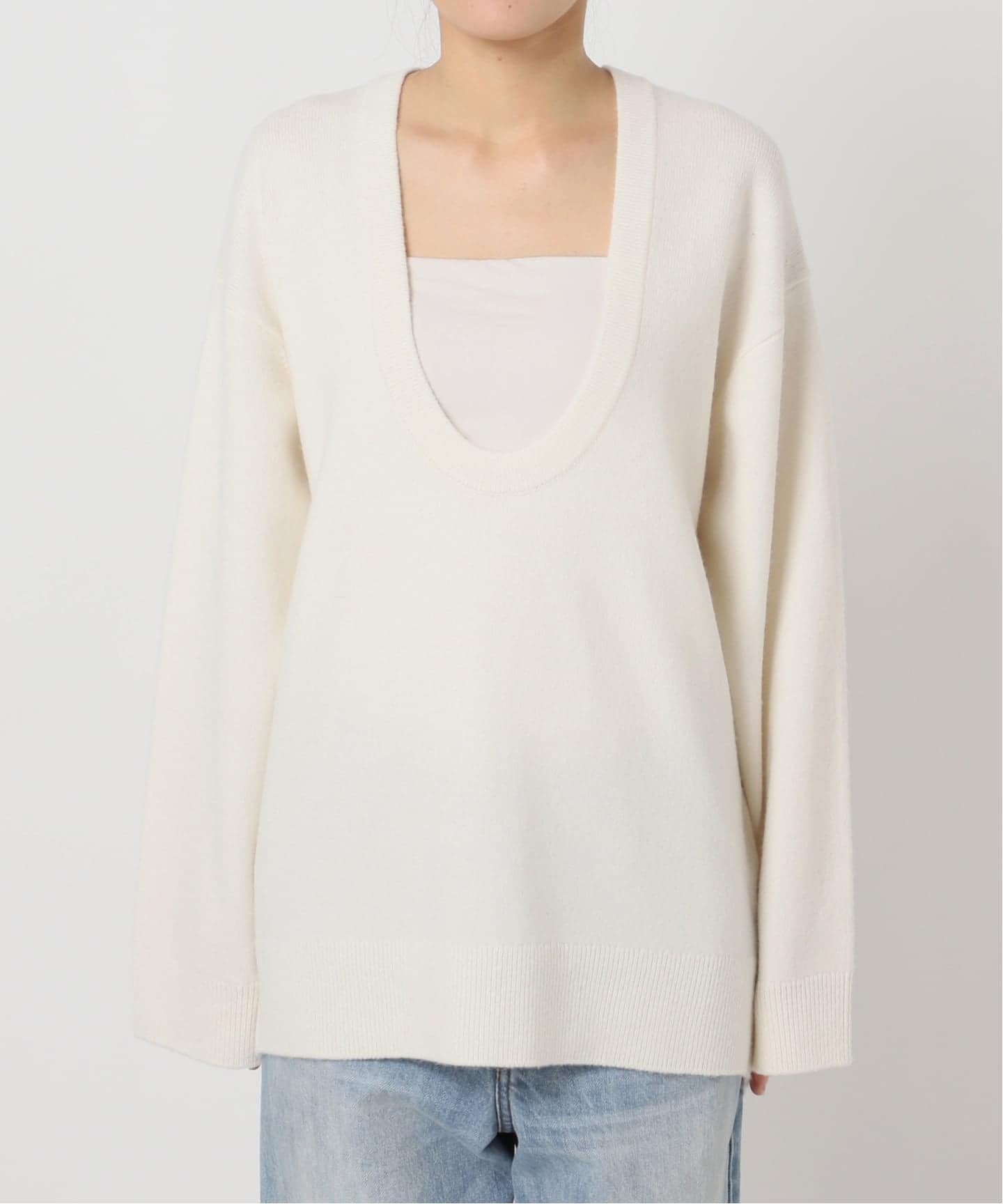 plage MY Uneck ニット MY_Uneck ニット（ニット／セーター）｜Plage（プラージュ）の通販