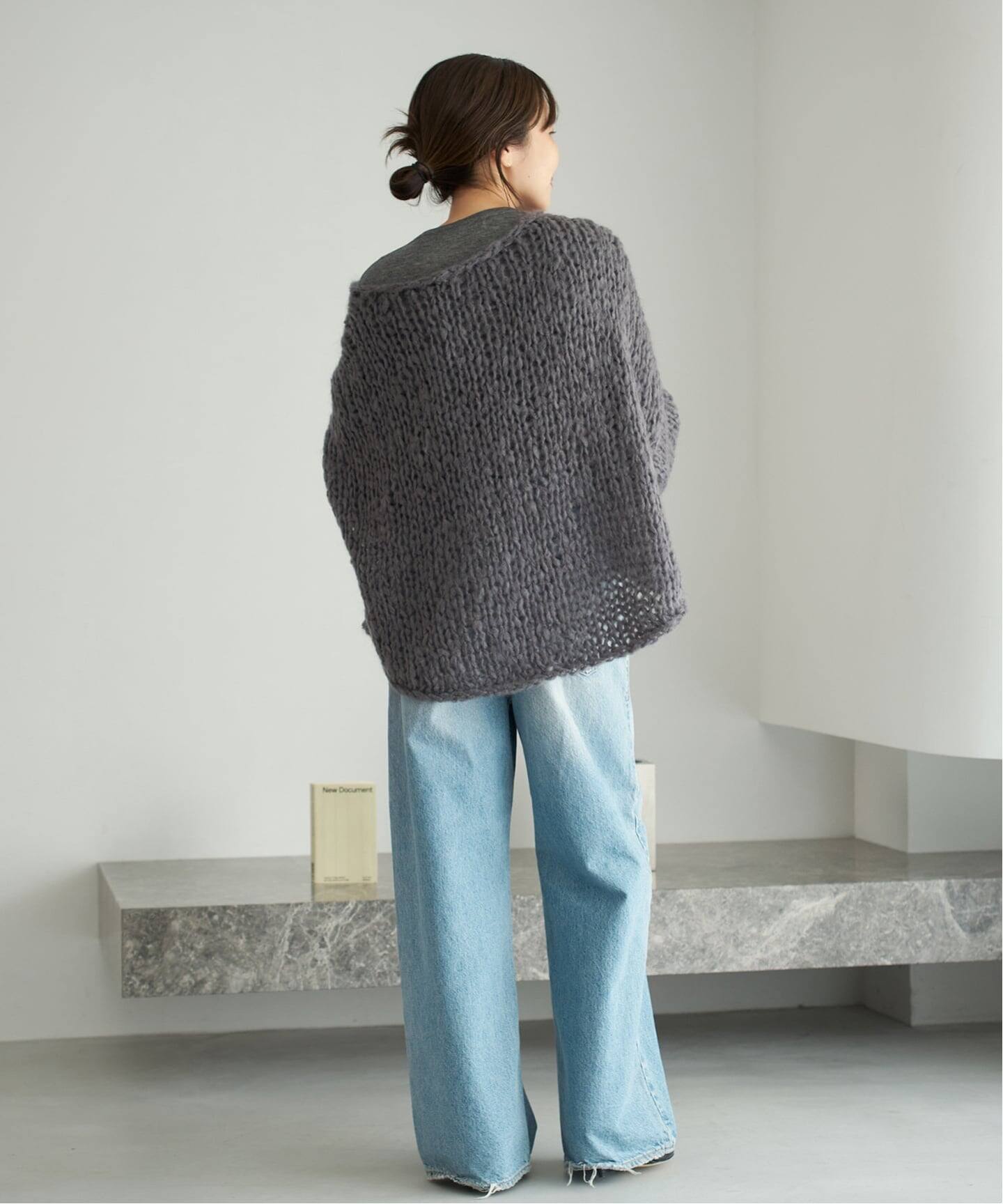 追加予約》HAND KNIT ジャンボタム プルオーバー（ニット