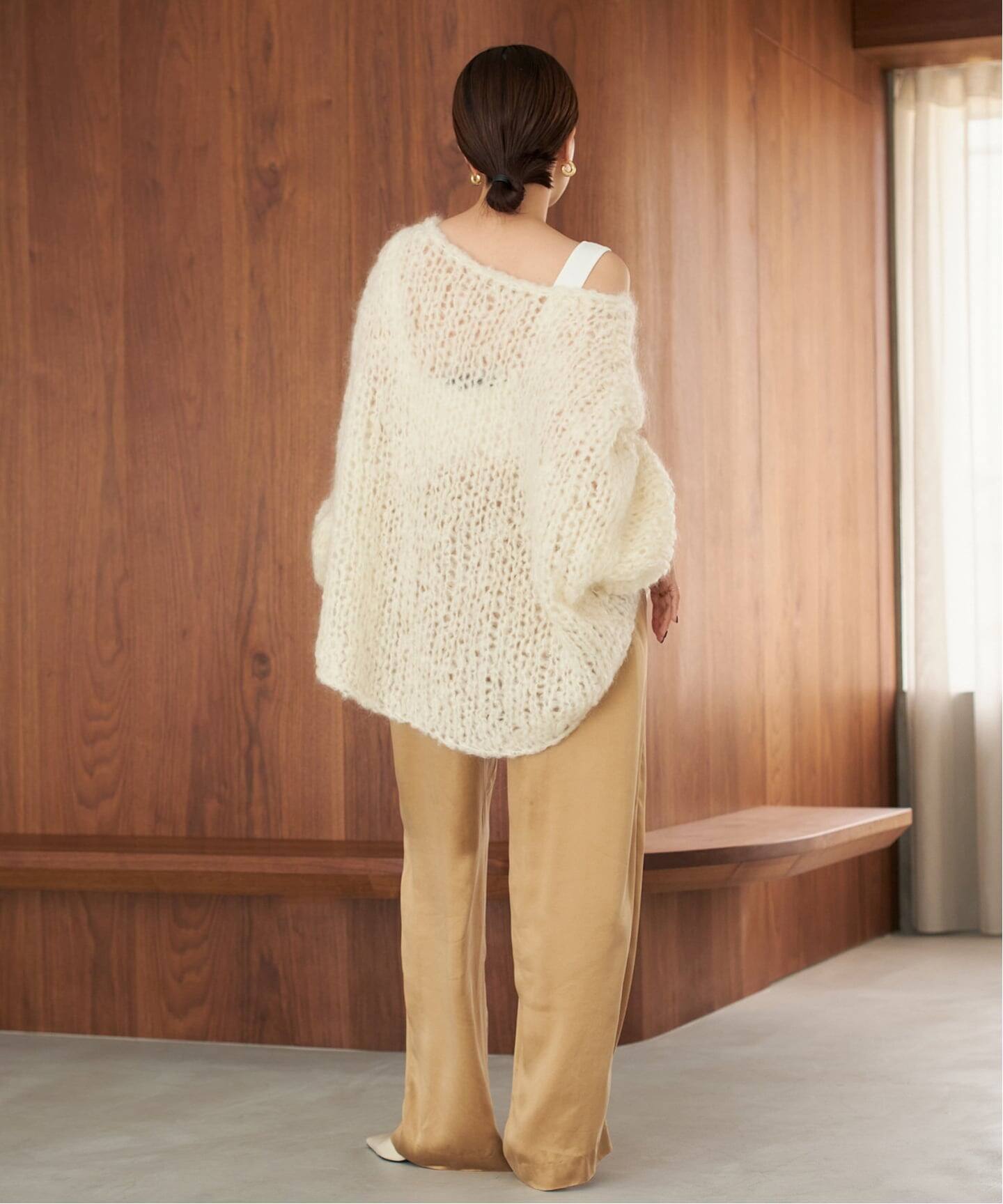 プラージュ ジャンボタム ニット 追加》HAND KNIT ジャンボタム プルオーバー（ニット／セーター