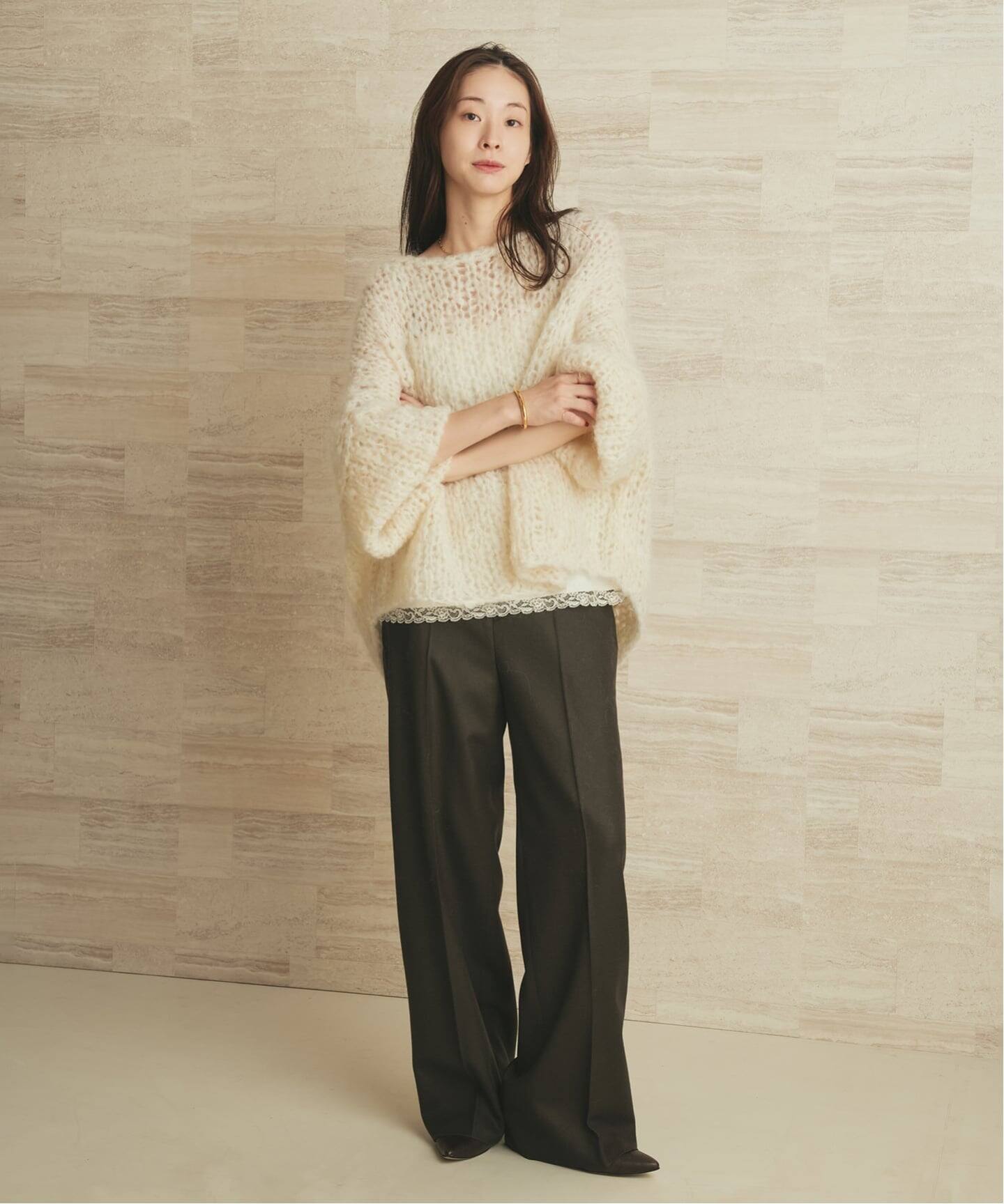 追加》HAND KNIT ジャンボタム プルオーバー（ニット／セーター