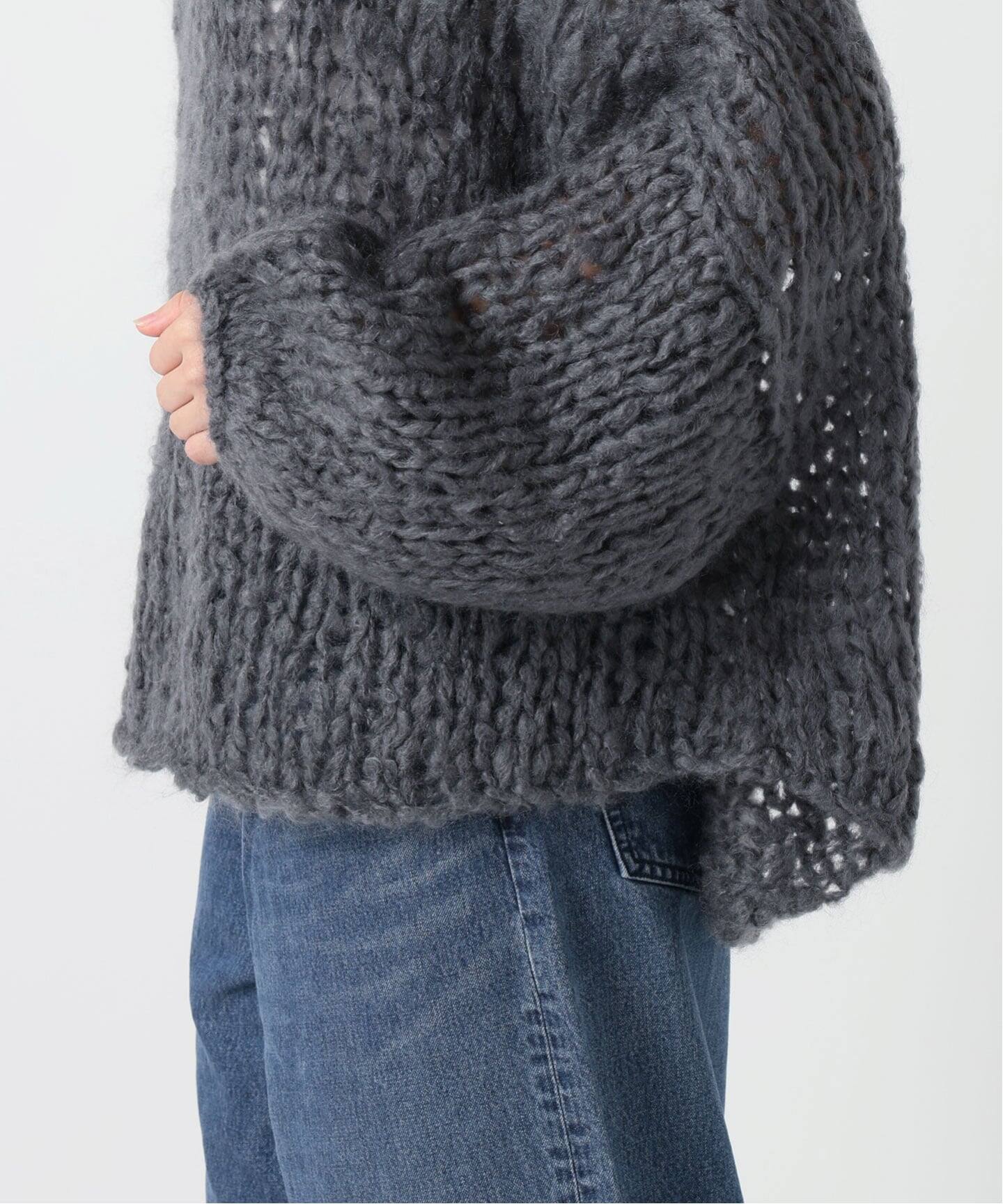 plage ニット　ジャンボタムプルオーバー plage｜《追加予約》HAND KNIT ジャンボタム プルオーバー