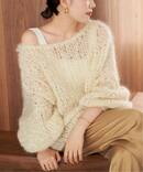 《追加予約》HAND KNIT ジャンボタム プルオーバー