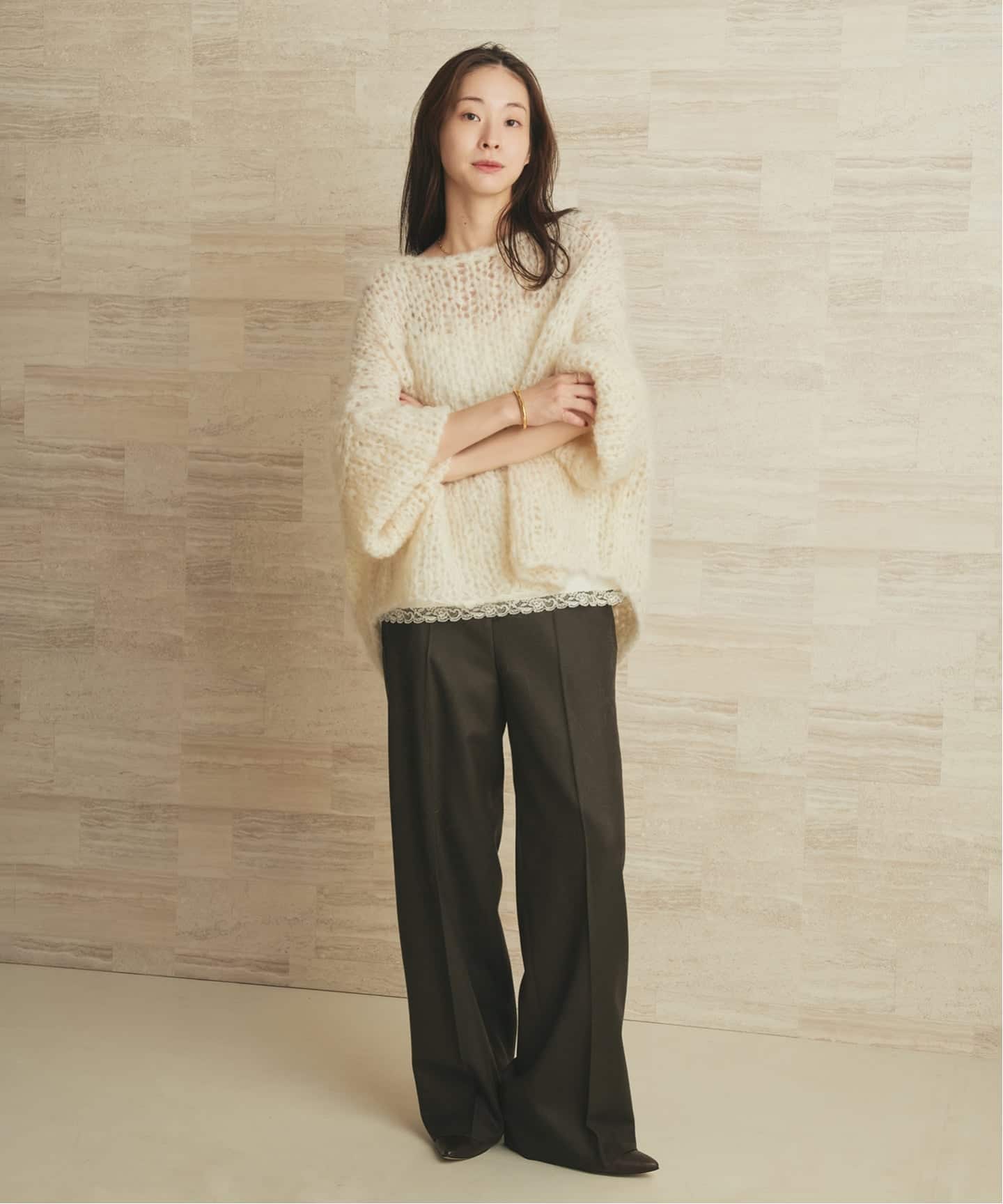 追加》HAND KNIT ジャンボタム プルオーバー2（ニット／セーター