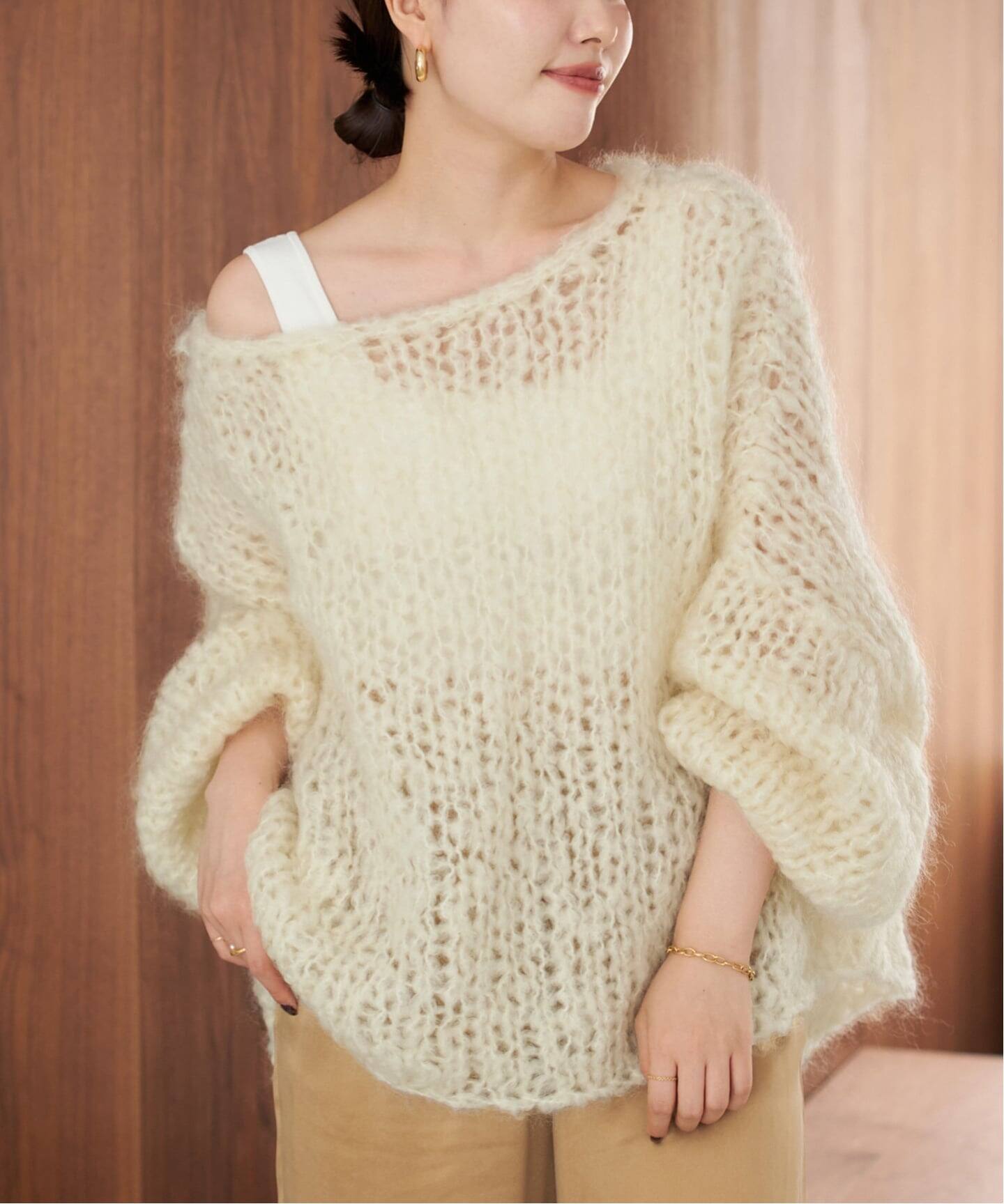 追加》HAND KNIT ジャンボタム プルオーバー2（ニット／セーター