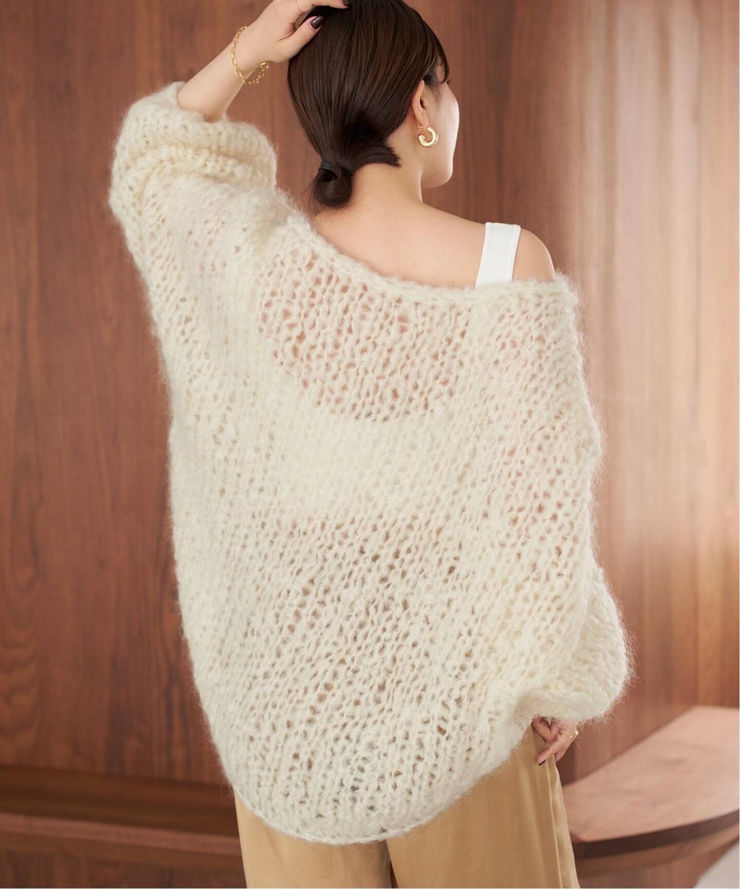 追加》HAND KNIT ジャンボタム プルオーバー2（ニット／セーター