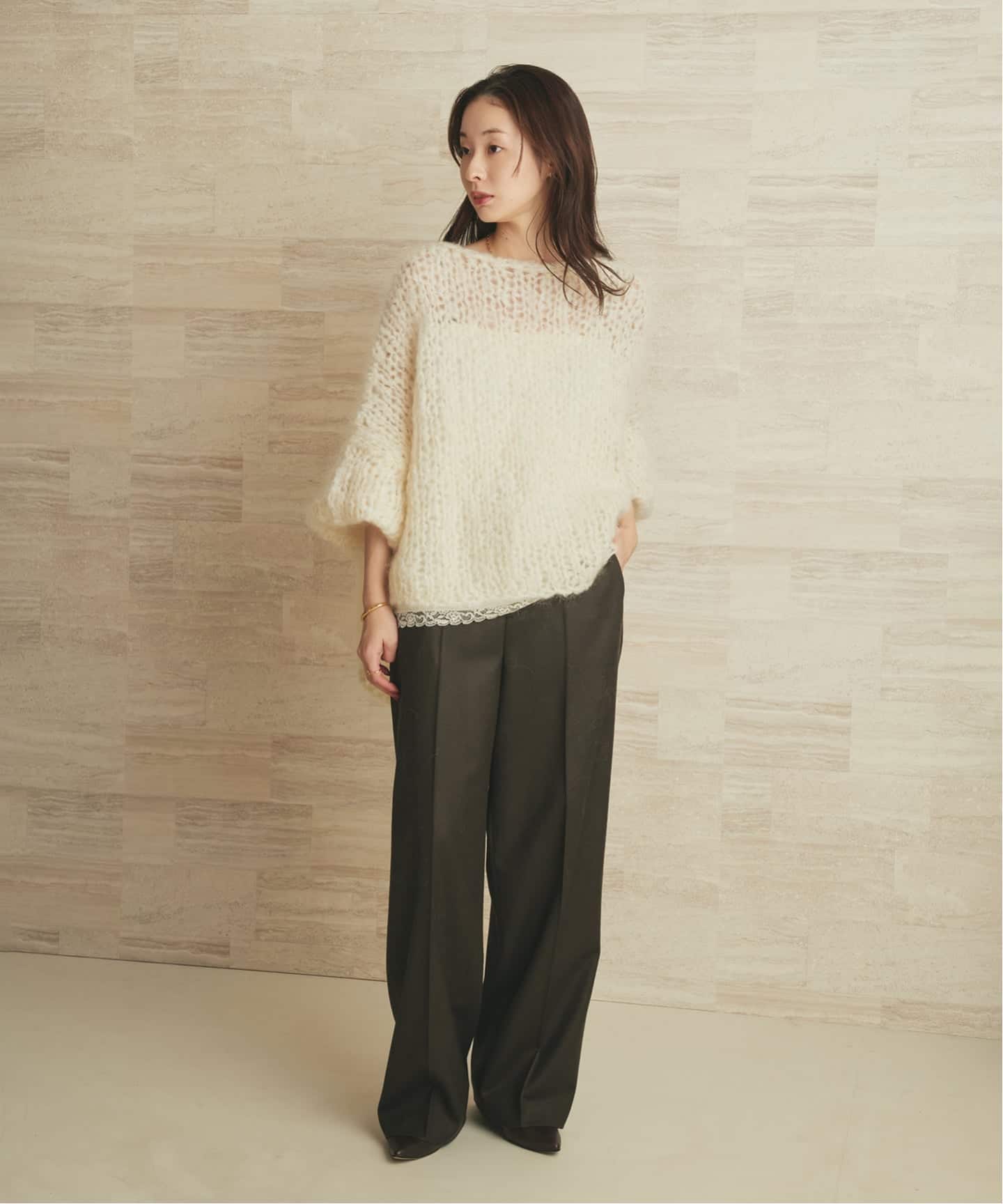 追加》HAND KNIT ジャンボタム プルオーバー2（ニット／セーター