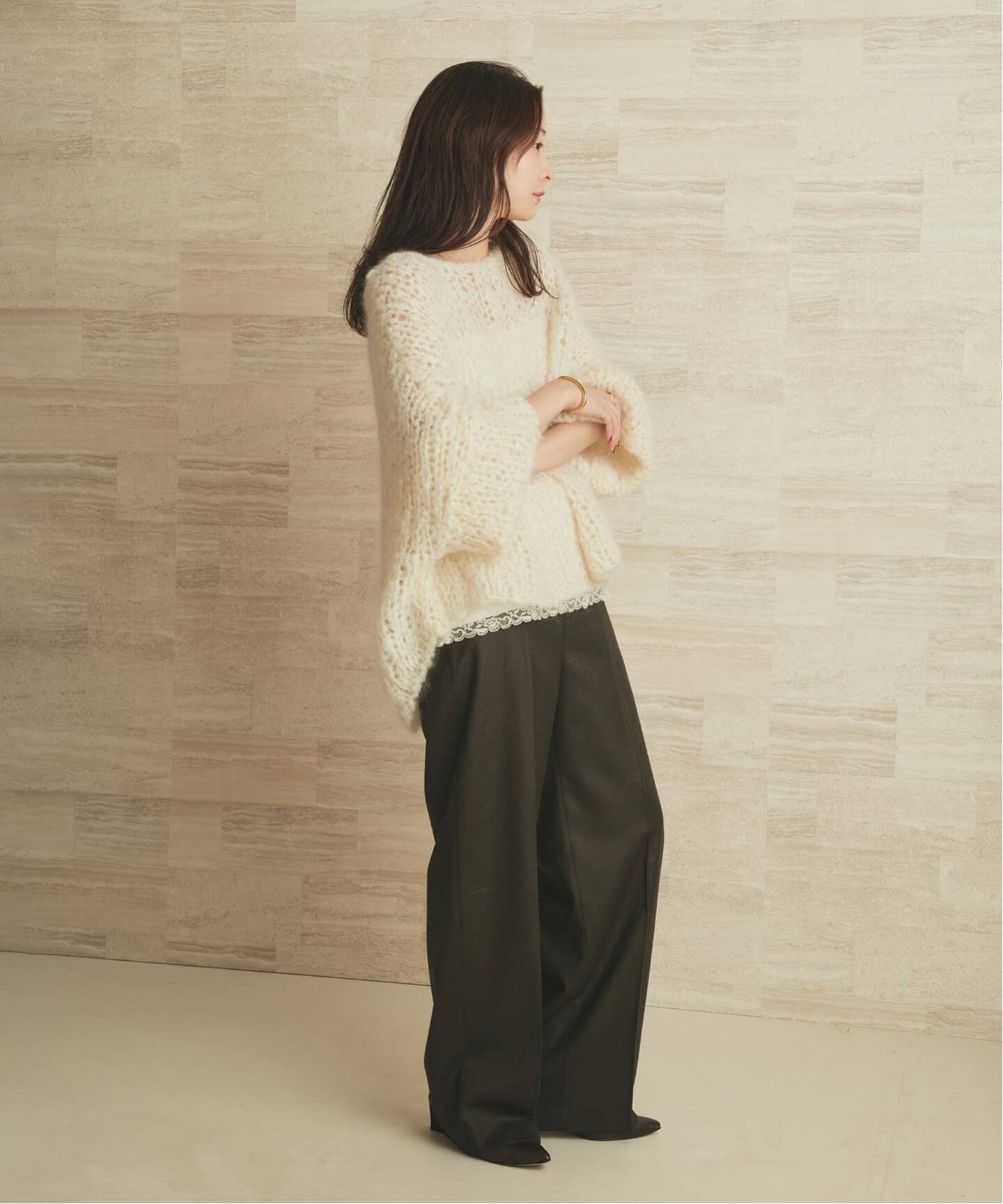 追加》HAND KNIT ジャンボタム プルオーバー2（ニット／セーター