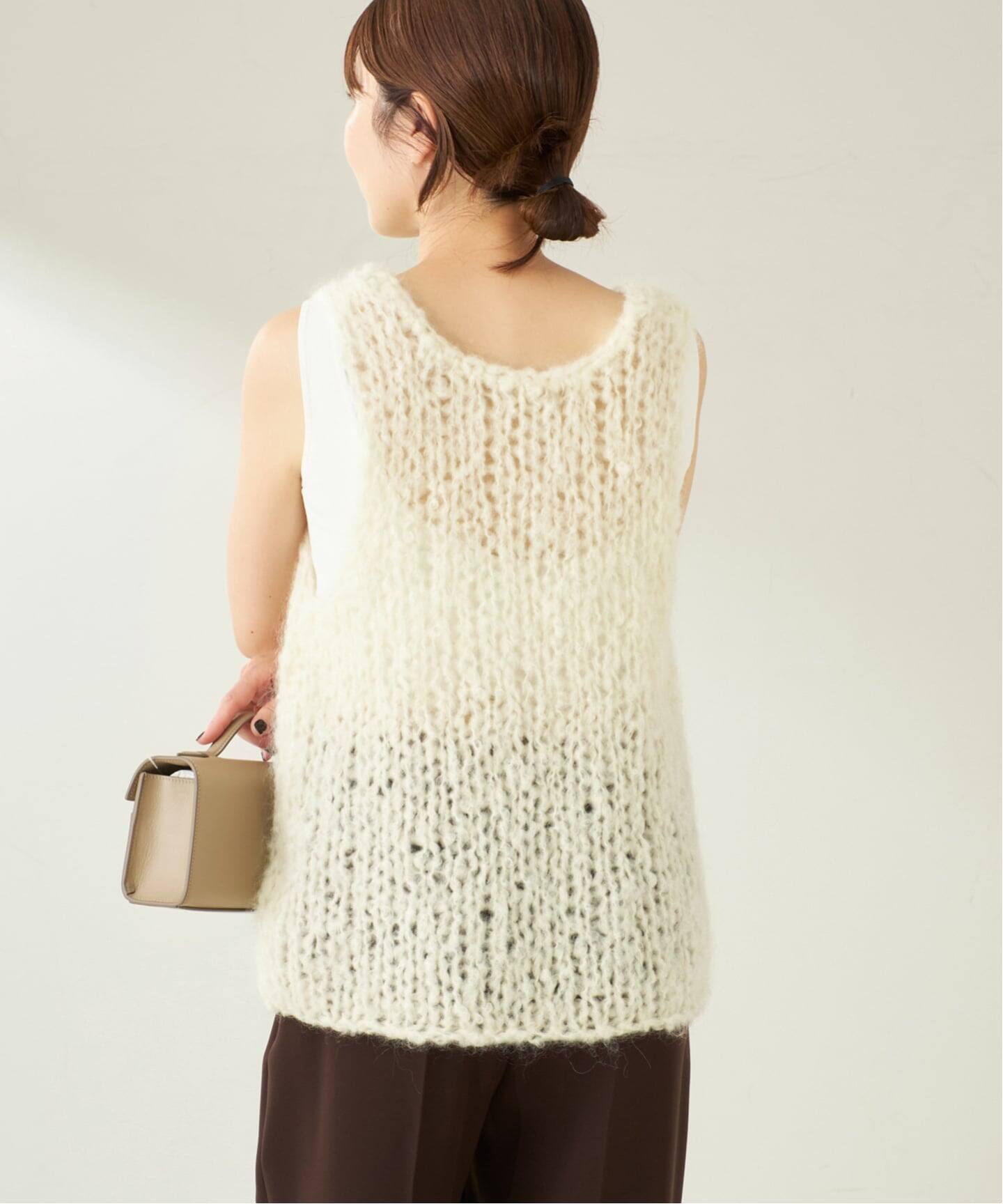 Plage ジャンボタムノースリーブプルオーバー ジャンボタム ノースリーブ プルオーバー（ニット／セーター