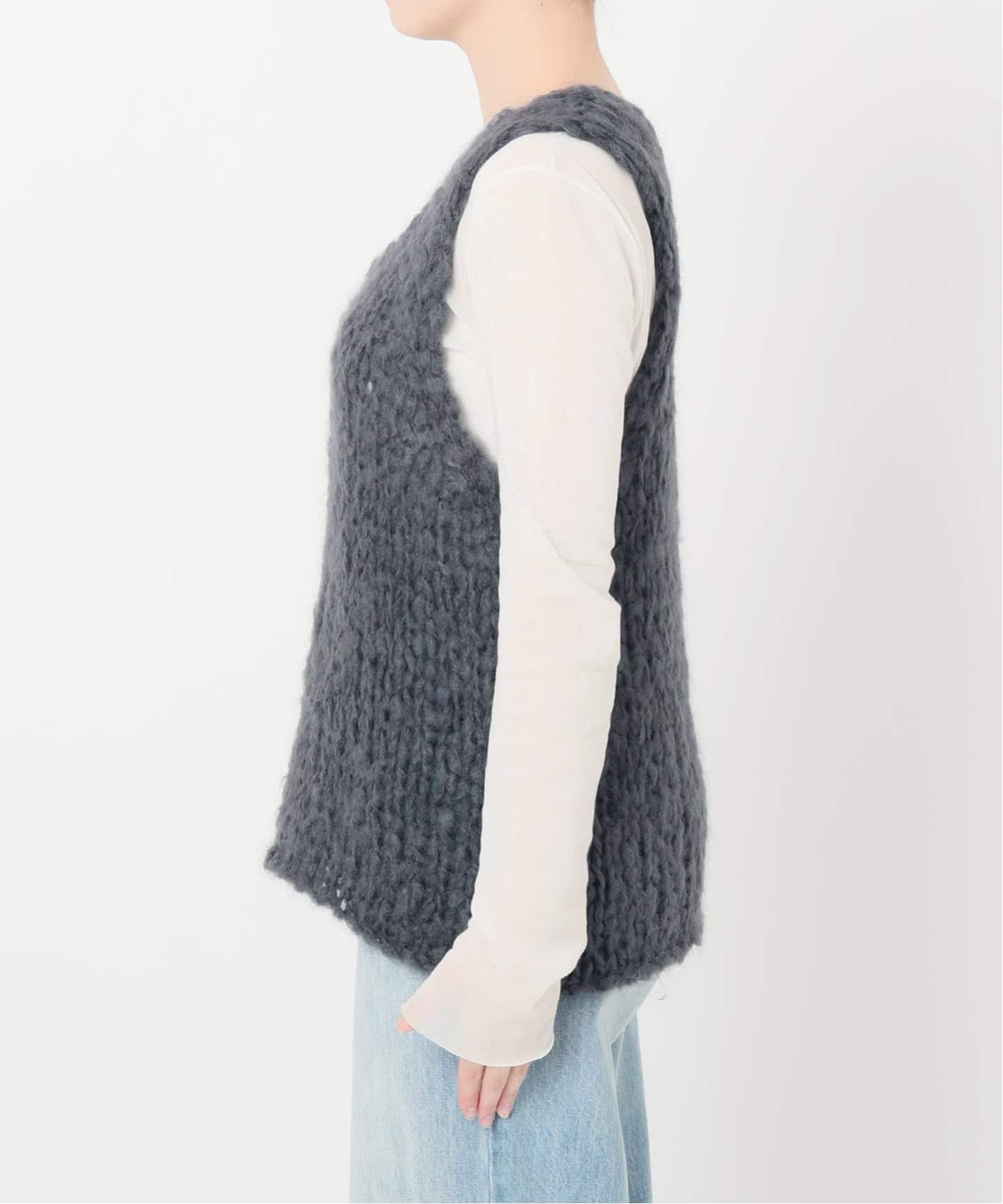 Plage ジャンボタムニット　グレー　未使用品 plage｜《追加予約》HAND KNIT ジャンボタム プルオーバー