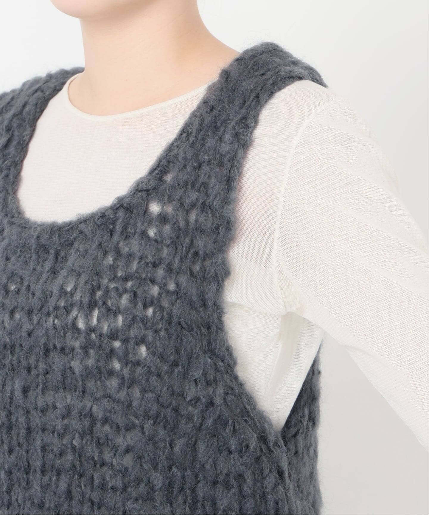 Plage ジャンボタムノースリーブプルオーバー ジャンボタム ノースリーブ プルオーバー（ニット/セーター