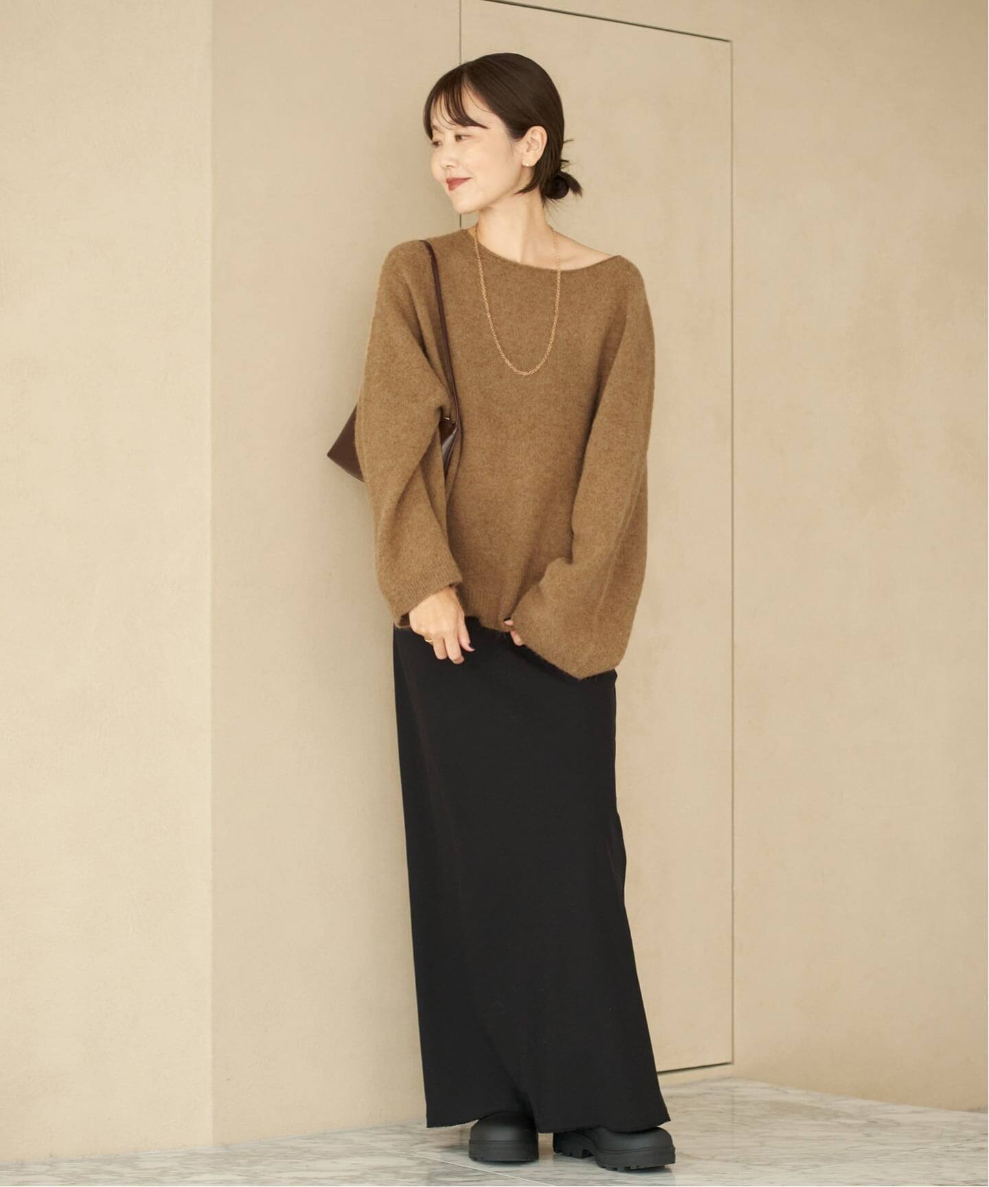 追加》Baby Alpaca ラグラン プルオーバー（ニット／セーター）｜Plage