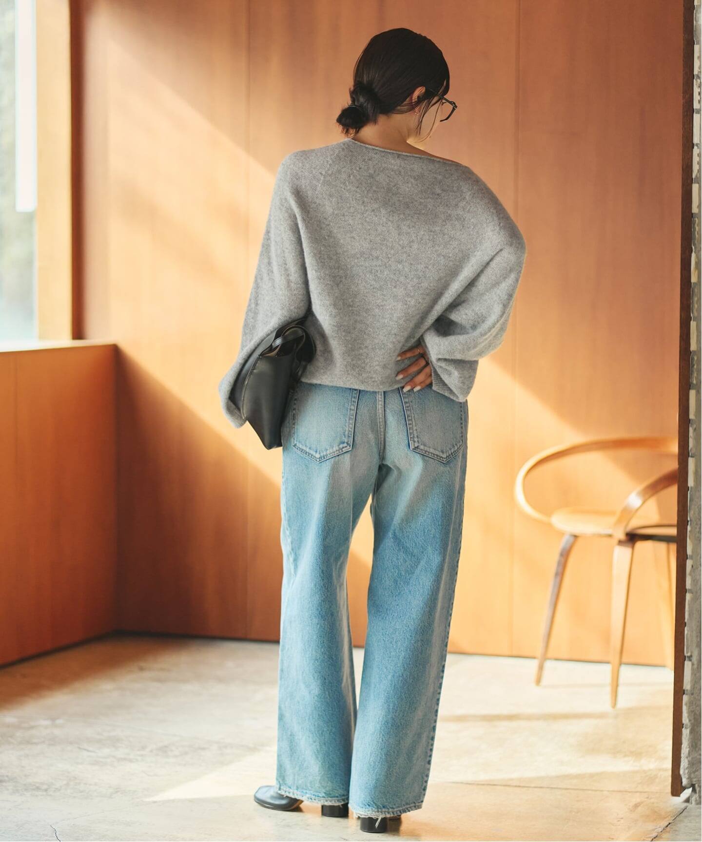 追加》Baby Alpaca ラグラン プルオーバー（ニット／セーター）｜Plage