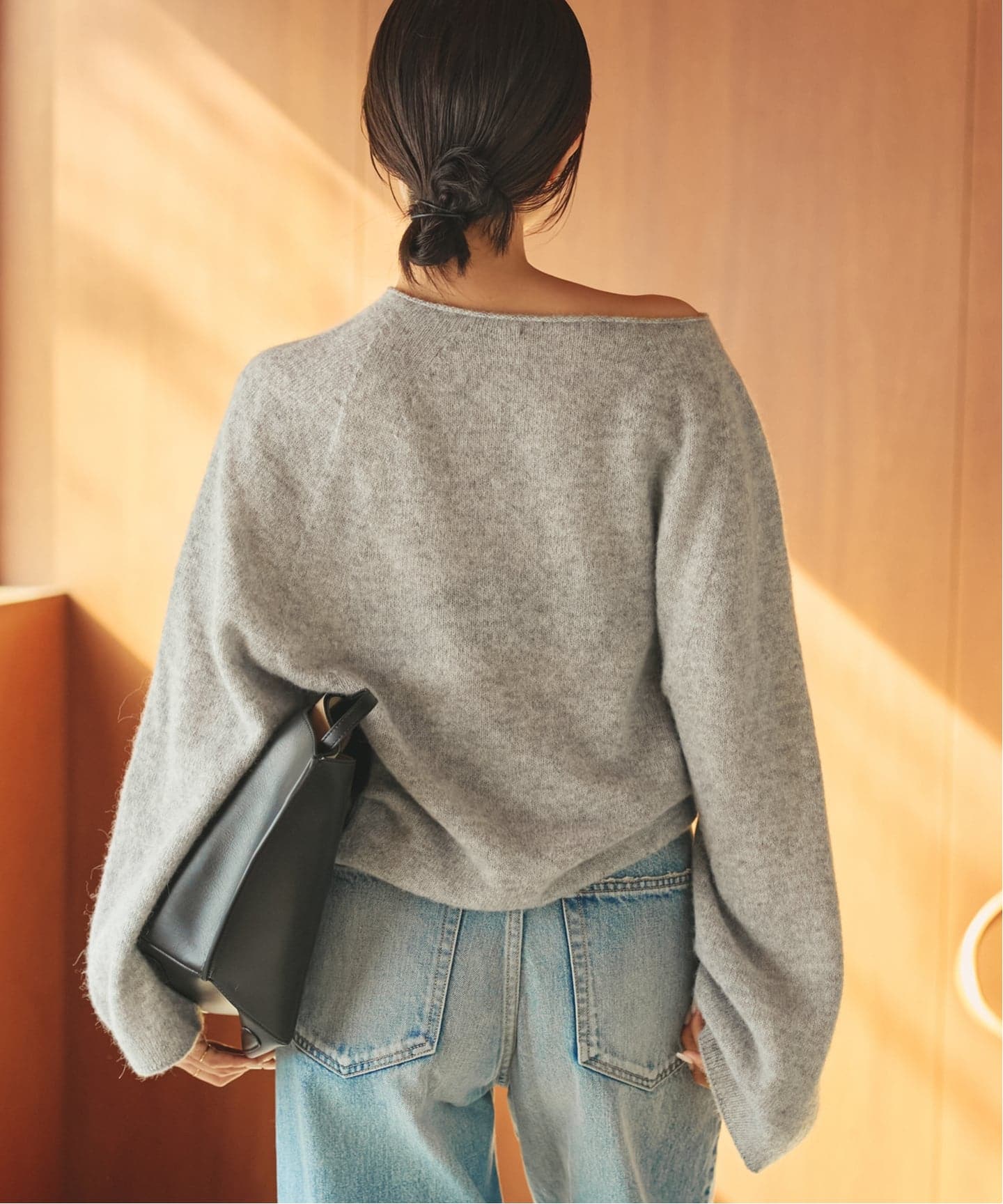 追加》Baby Alpaca ラグラン プルオーバー（ニット／セーター）｜Plage