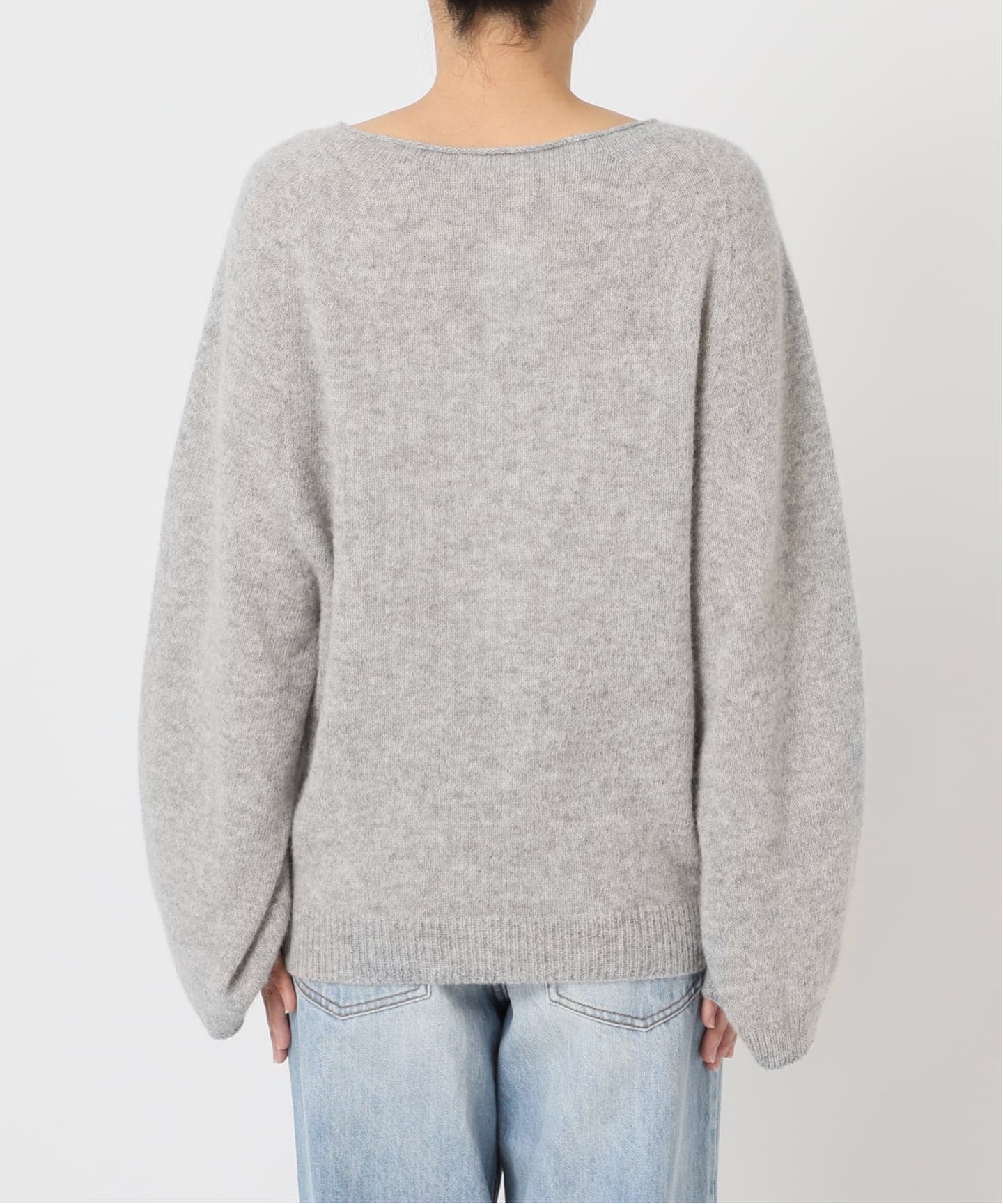 追加予約》Baby Alpaca ラグラン プルオーバー（ニット／セーター