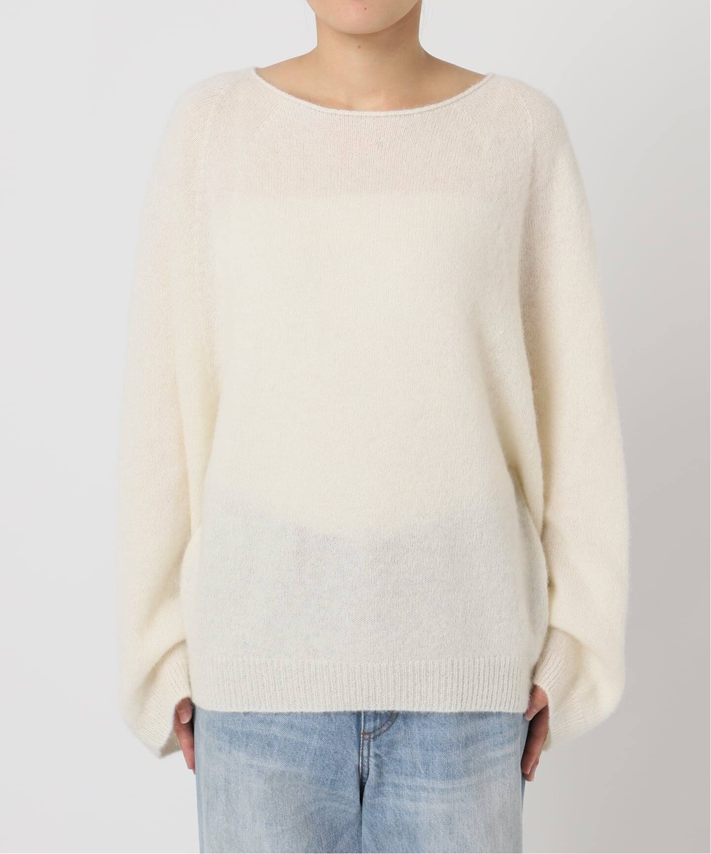 追加》Baby Alpaca ラグラン プルオーバー（ニット／セーター）｜Plage