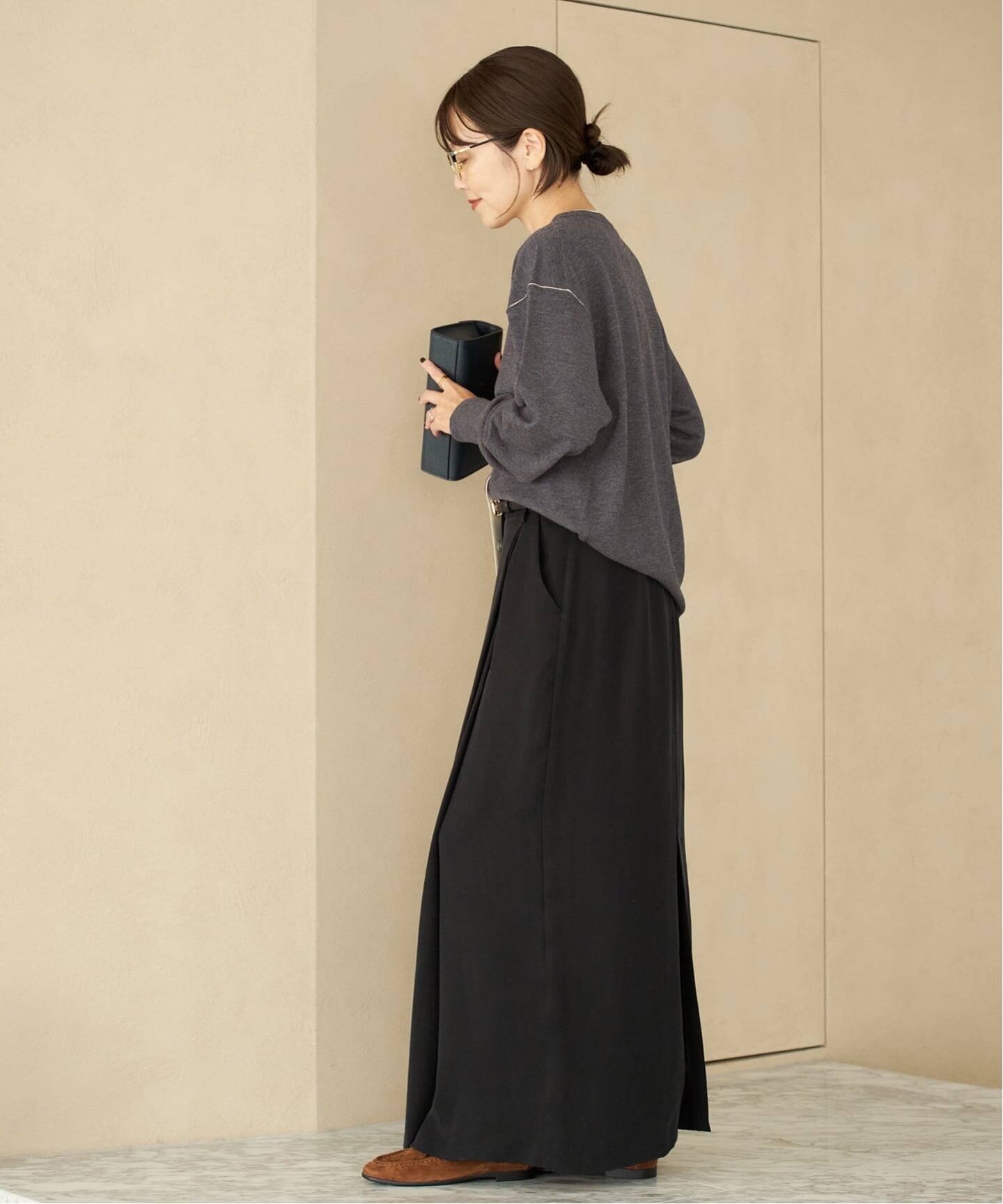 TWO TONE Vネック カーディガン（カーディガン）｜Plage（プラージュ