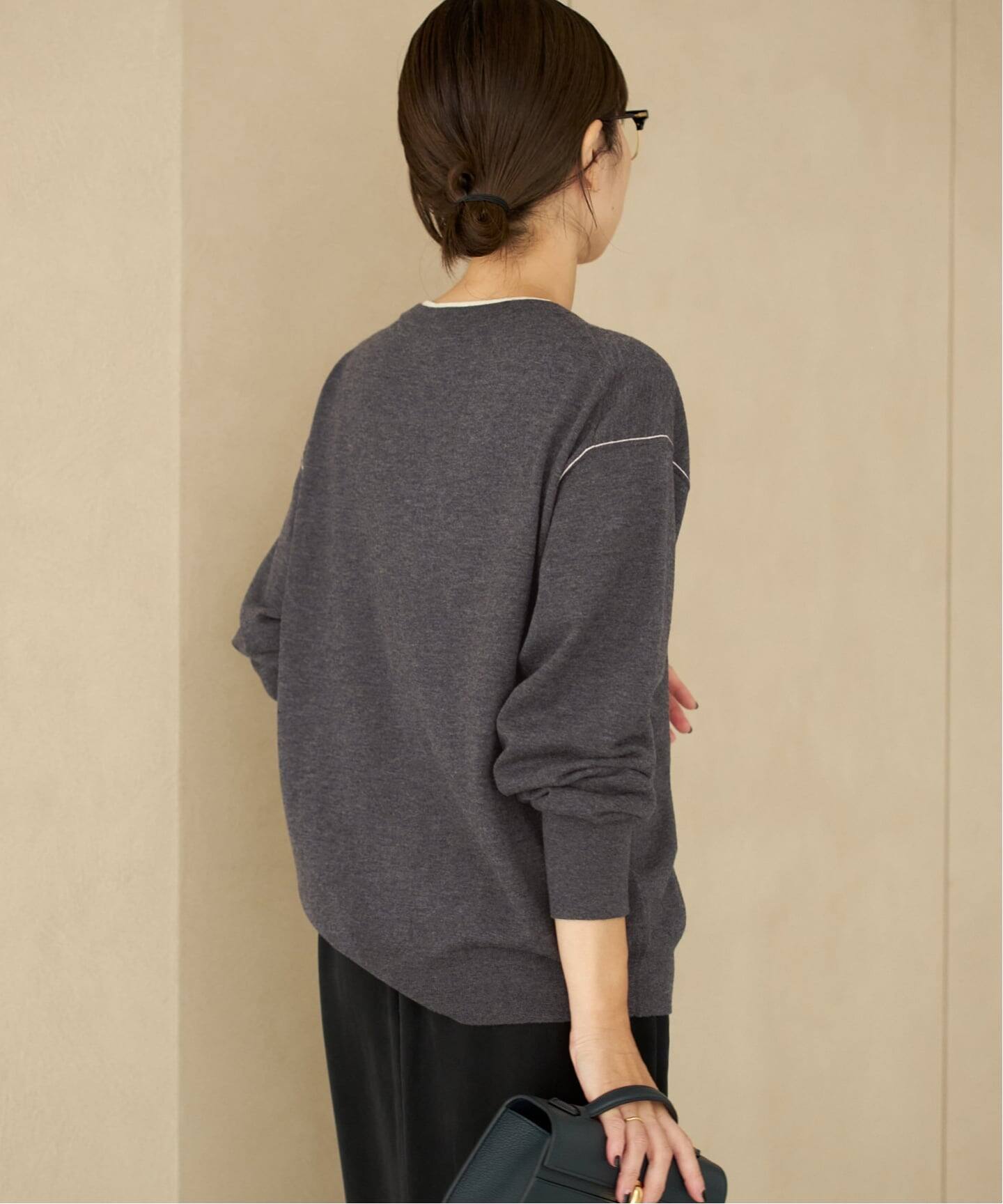 plage Slit カーディガン プラージュ グレー plage Slit カーディガン プラージュ グレー