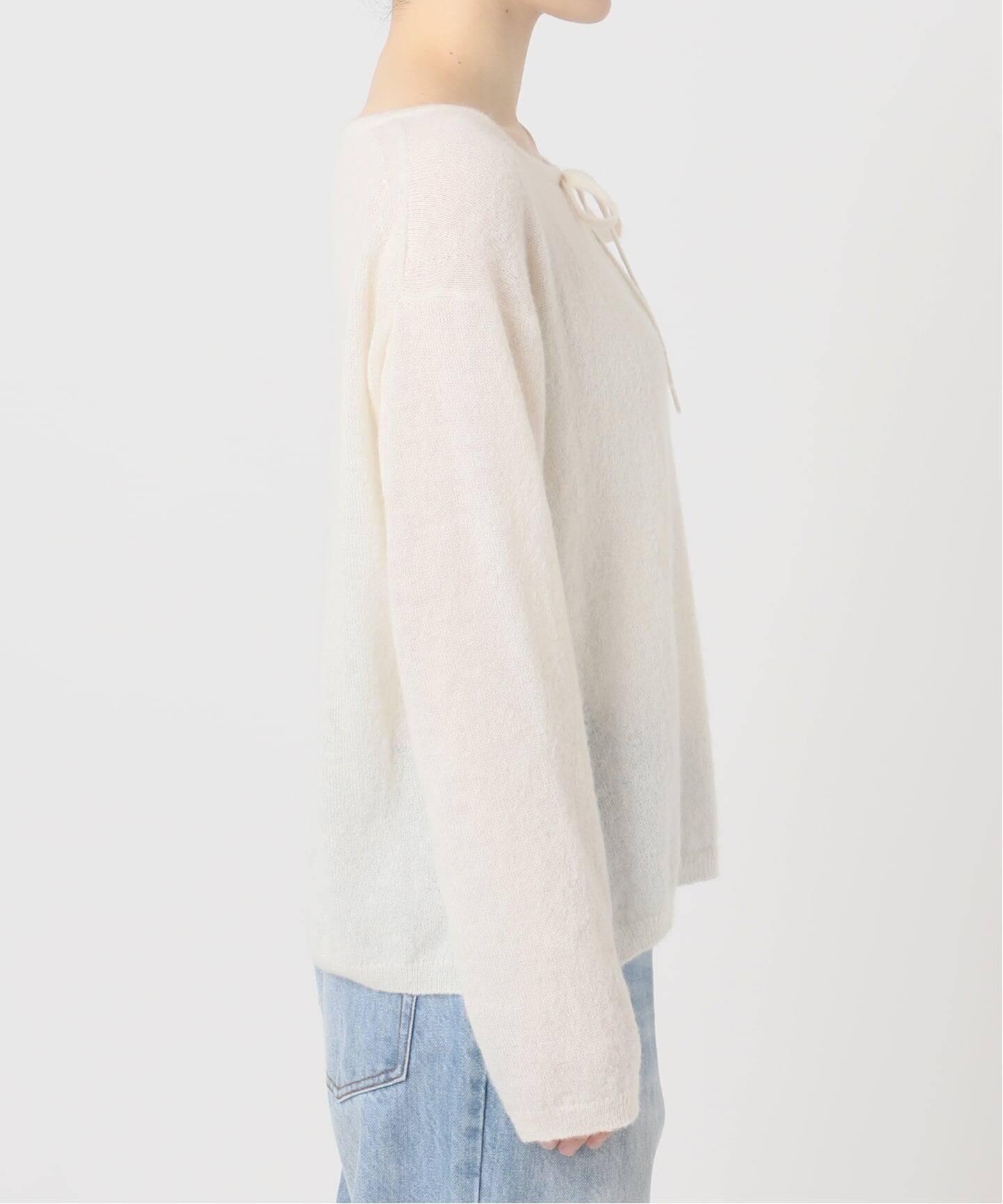 【アルパカ100%✨】ARTISAN アルチザン フード付きケーブルニットM Blanc YM 25AW 