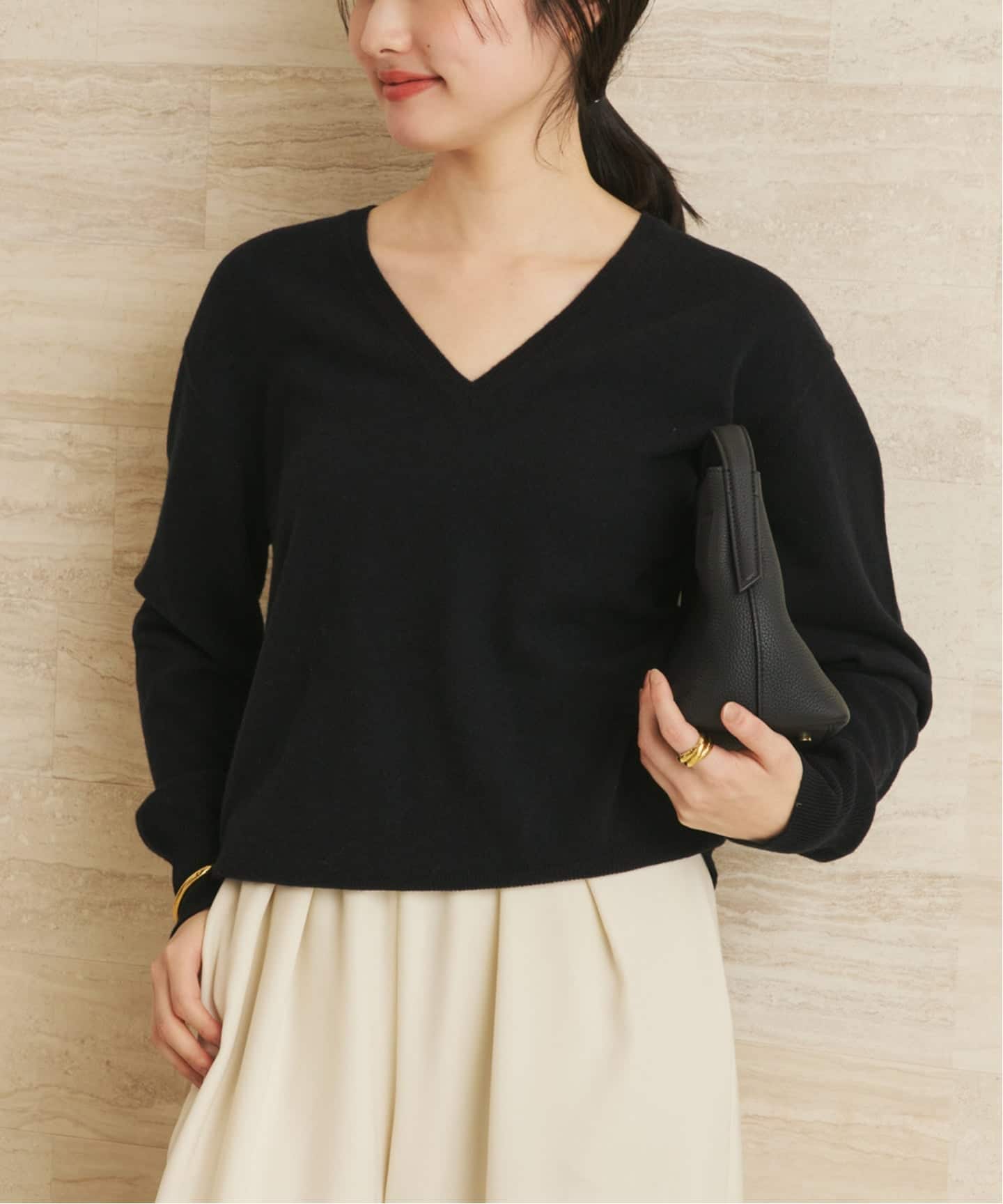 Plage 襟付きニット plage｜Fur Off Neck ニット | Rakuten Fashion(楽天ファッション／旧