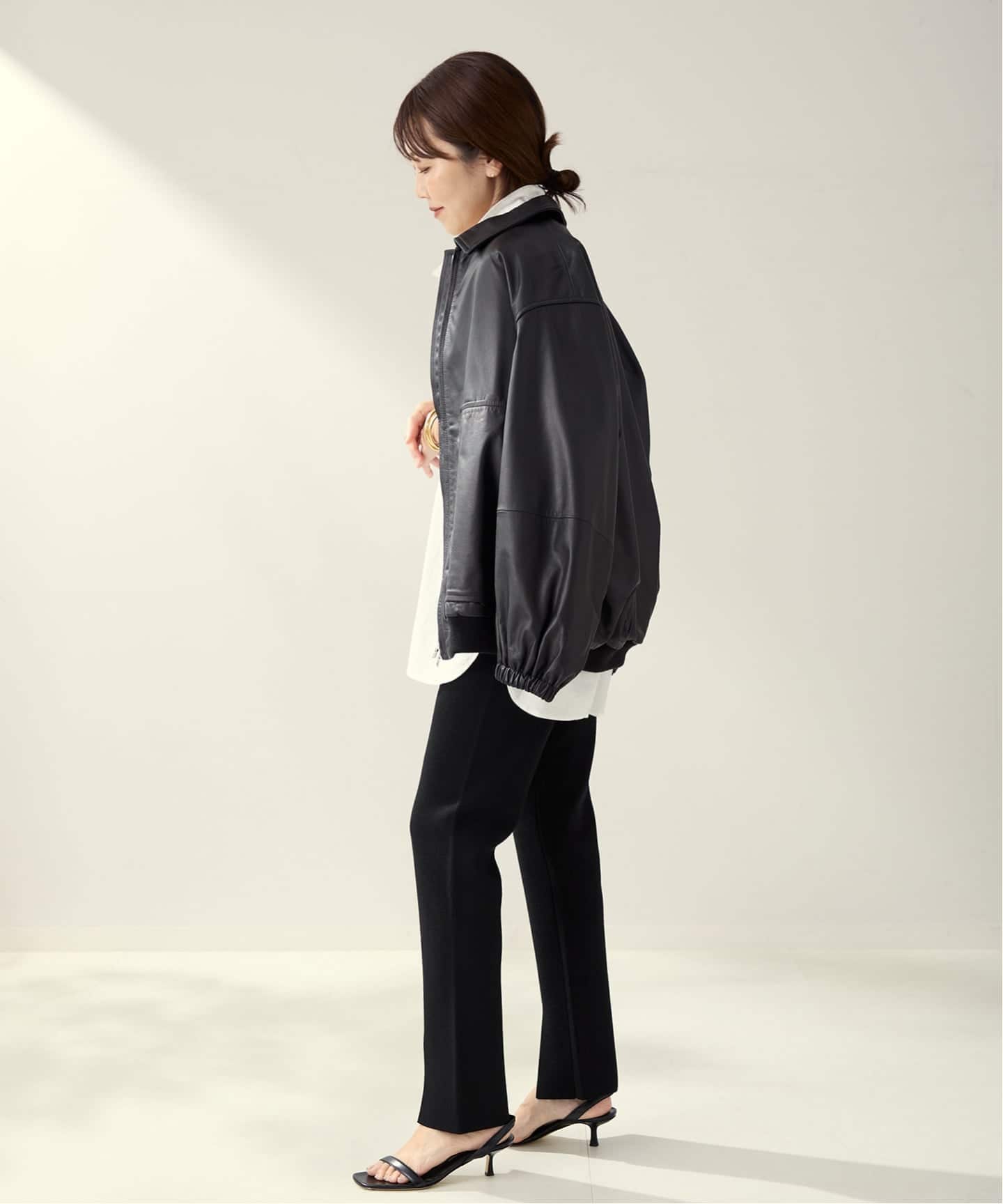 plage ニットパンツ Wide Straight ニット パンツ（その他パンツ）｜Plage