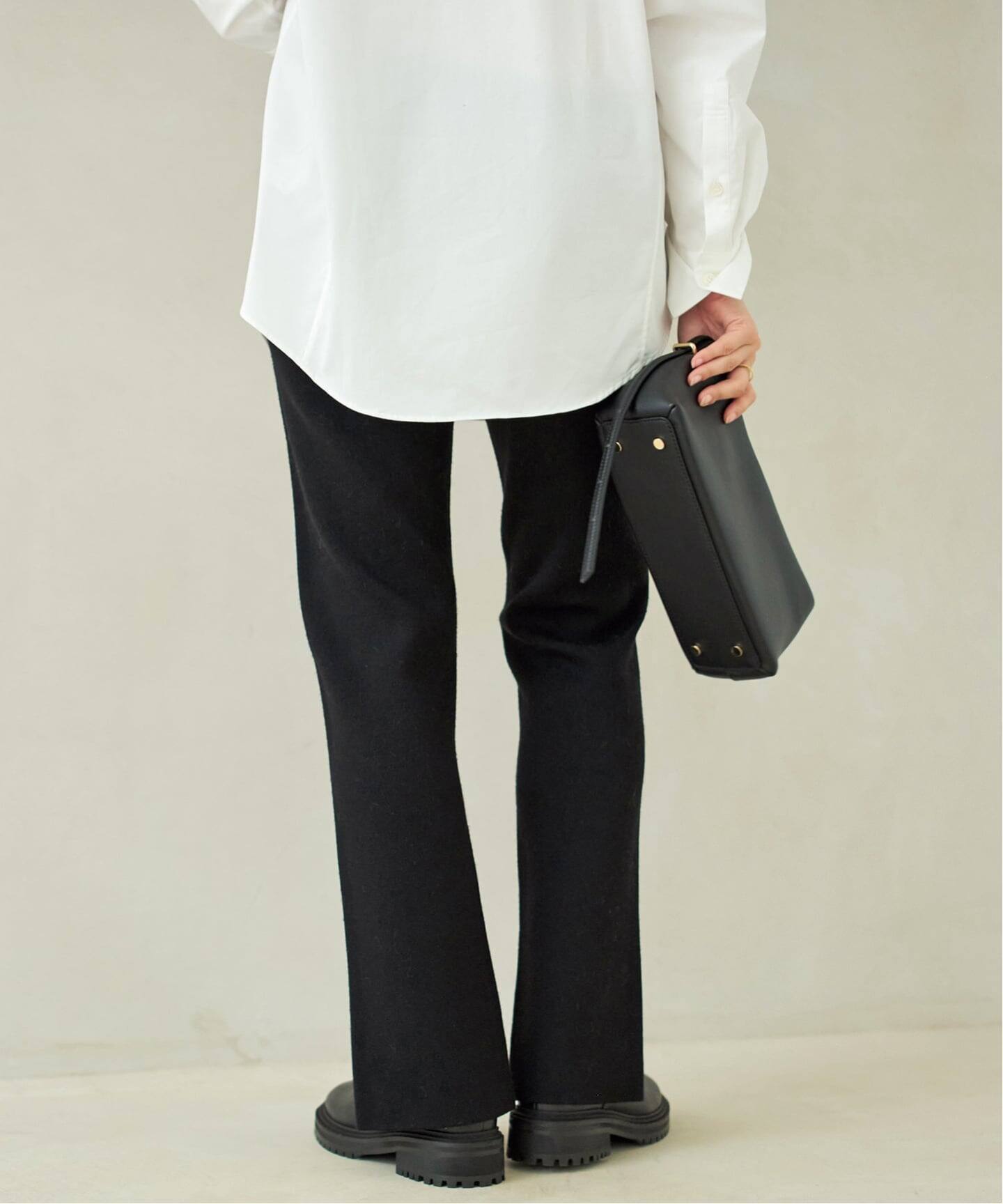 【Plage】プラージュ slit knit パンツ R'IAM スリットニットパンツ（その他パンツ）｜Plage